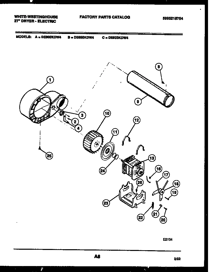 05 - BLOWER AND DRIVE PARTS