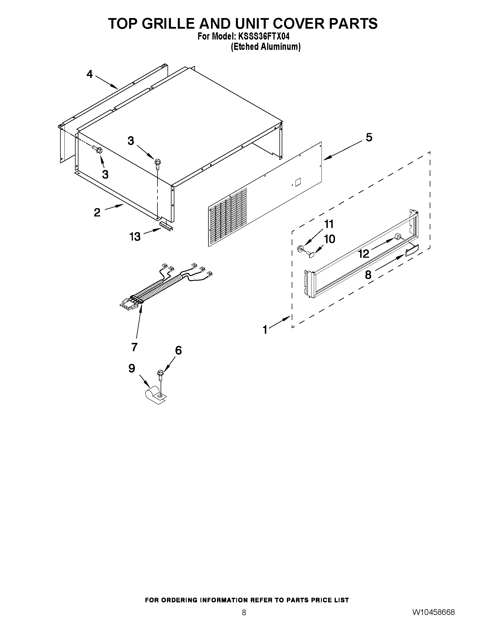 06 - TOP GRILLE AND UNIT COVER PARTS