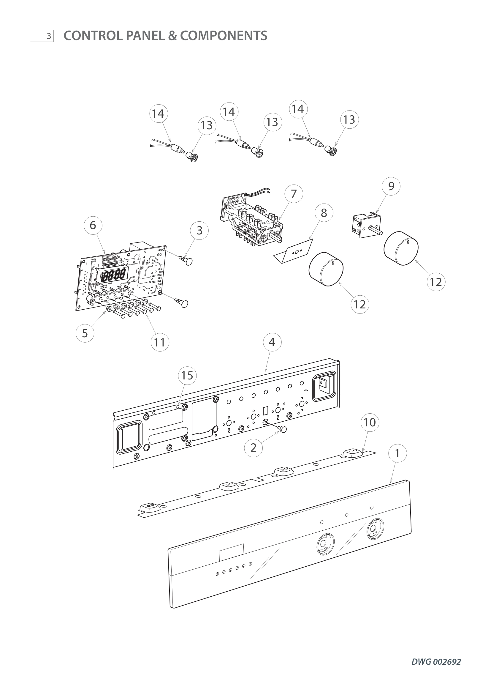 CONTROL PANELS & COMPONENTS