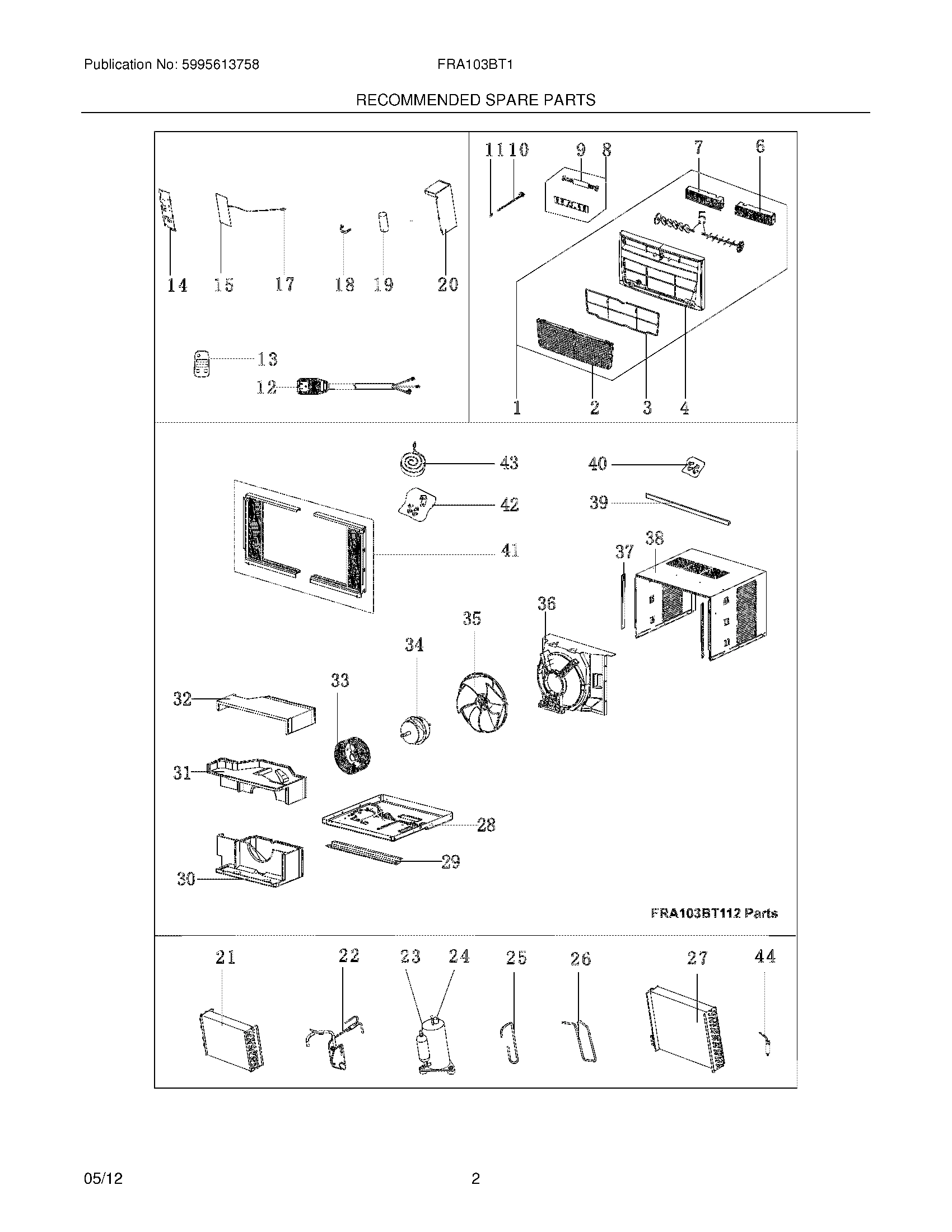 03 - RECOMMENDED SPARE PARTS