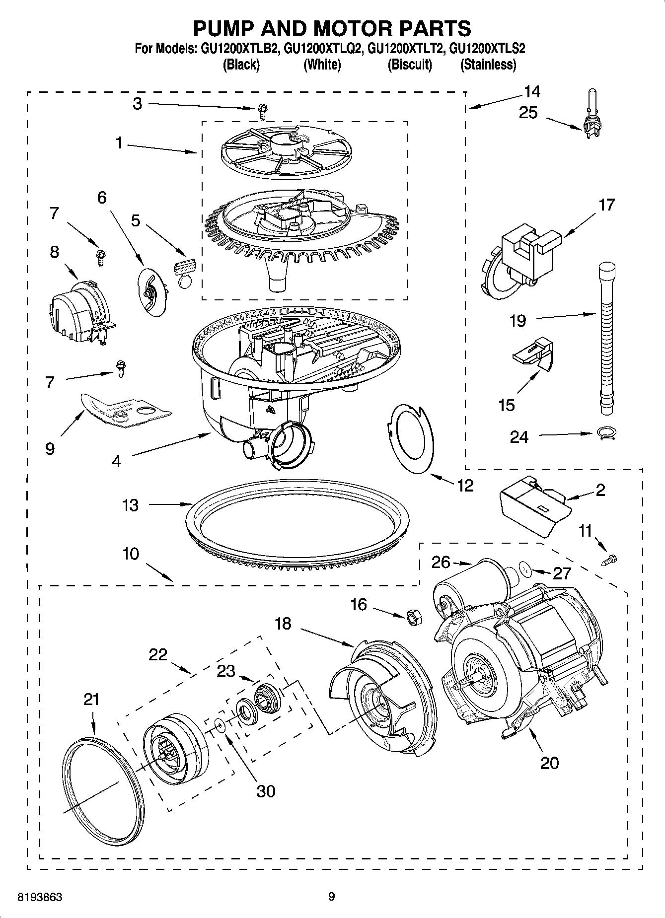 08 - PUMP AND MOTOR PARTS