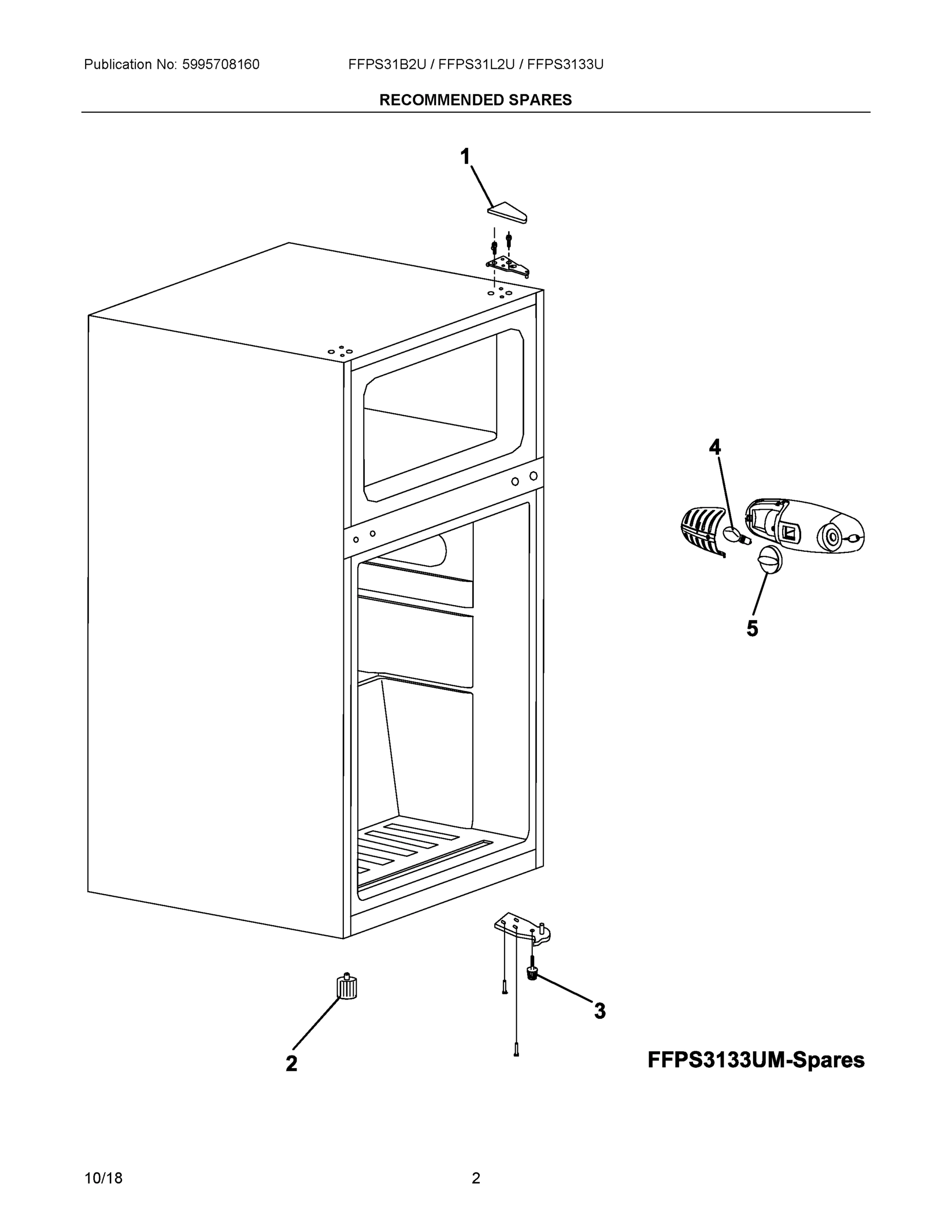 02 - RECOMMENDED SPARES