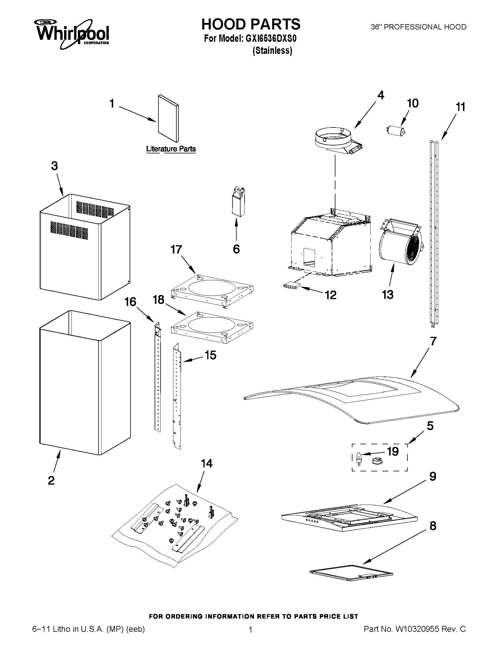01 - HOOD PARTS