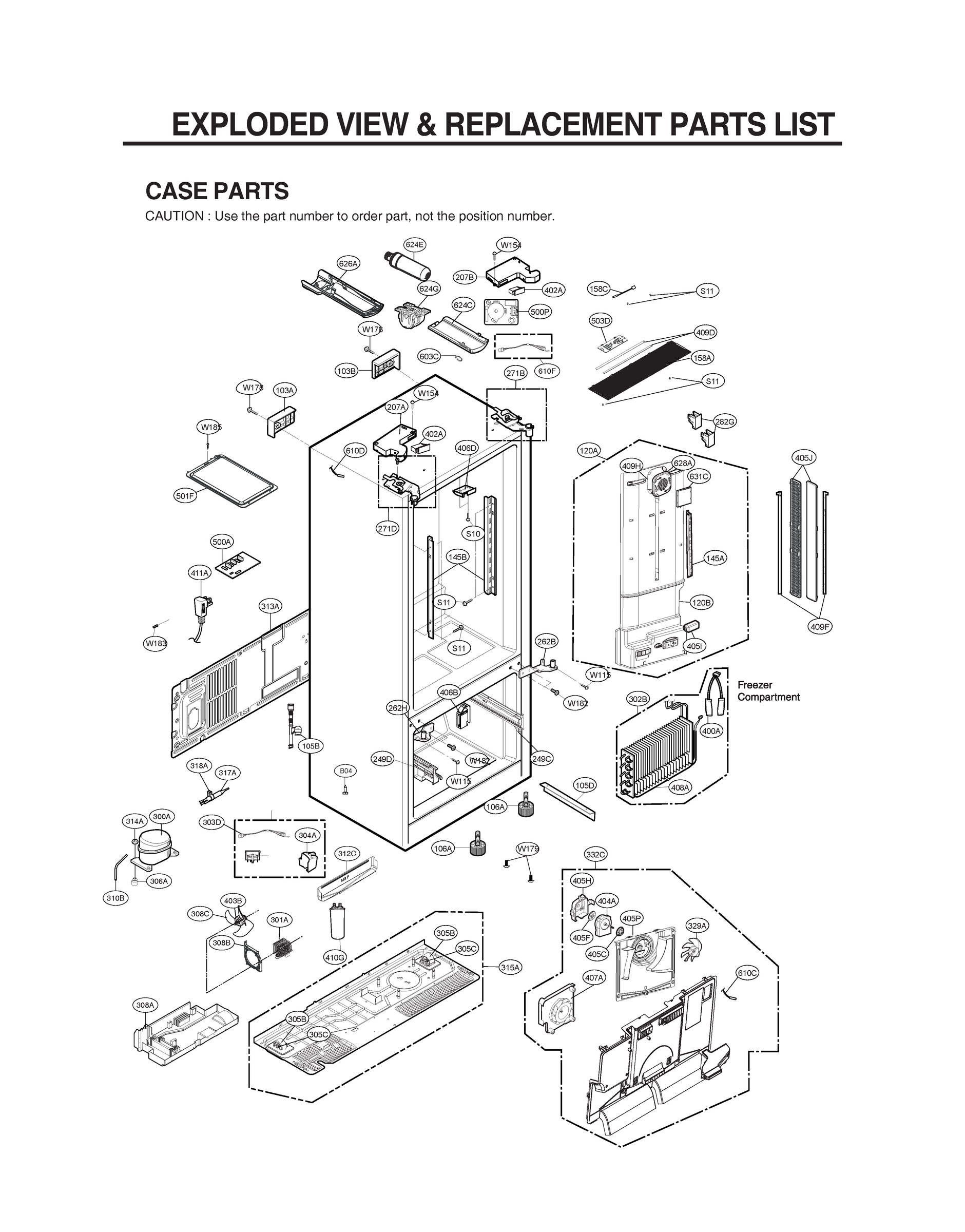 CASE PARTS