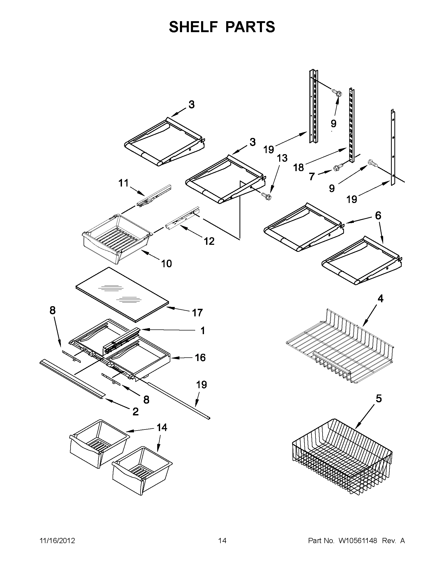 07 - SHELF PARTS