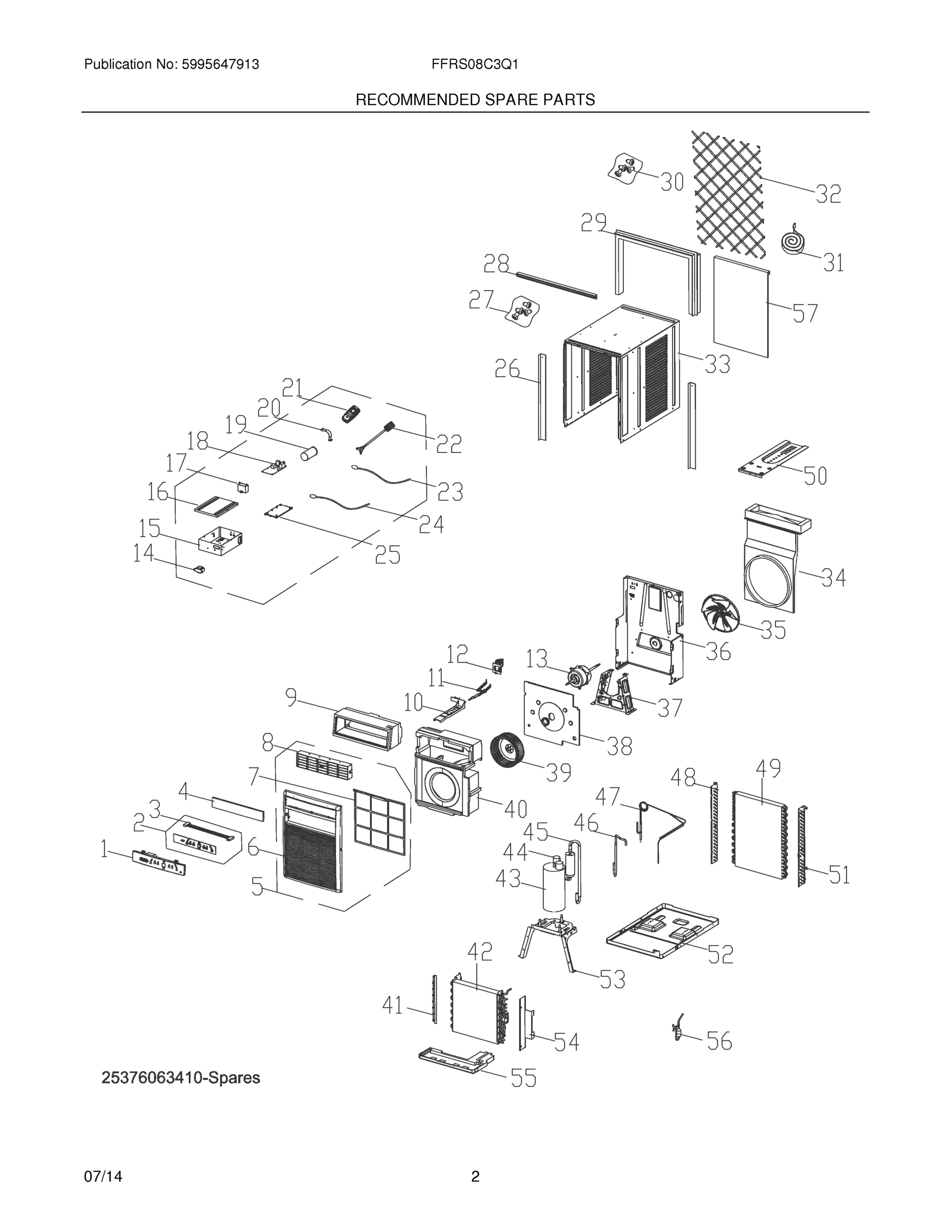 03 - RECOMMENDED SPARE PARTS