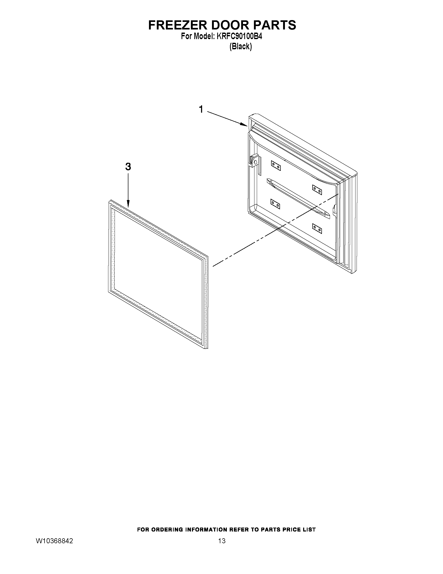 07 - FREEZER DOOR PARTS