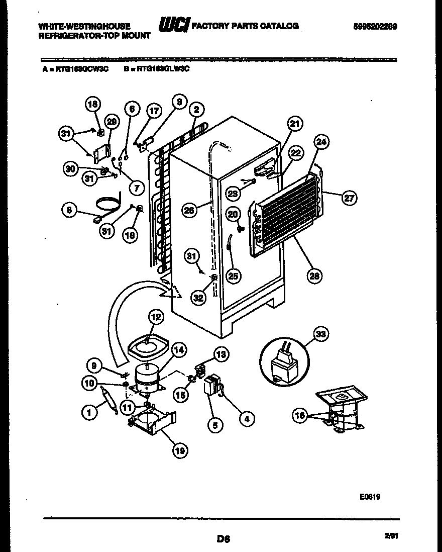 05 - SYSTEM AND AUTOMATIC DEFROST PARTS