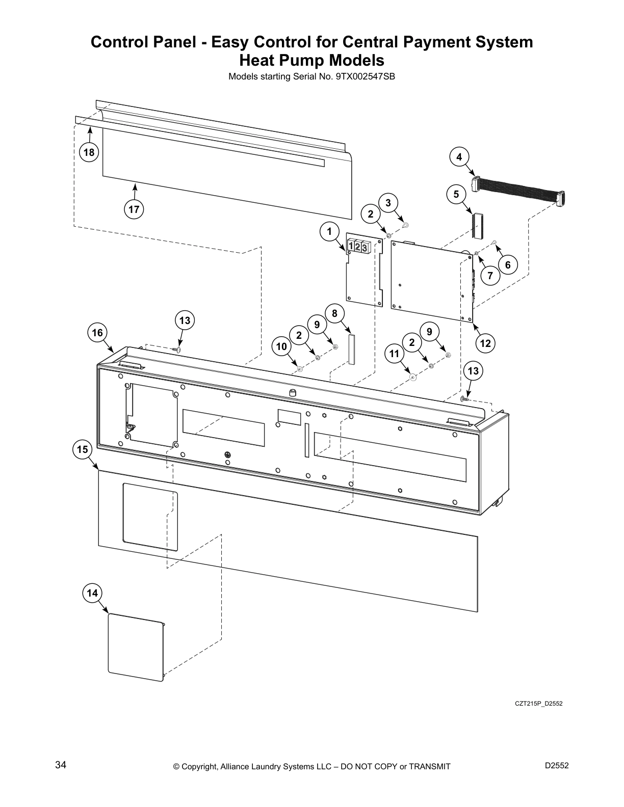 Control Panel - Easy Control for Central Payment System
Heat Pump Models