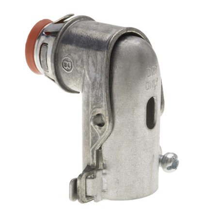 E-Z LockÂ® Insulated 90-Degree Snap-In Connector with Strap 1/2 