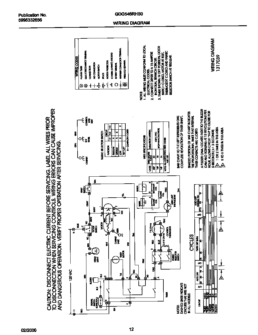 07 - 131703900 WIRING DIAGRAM