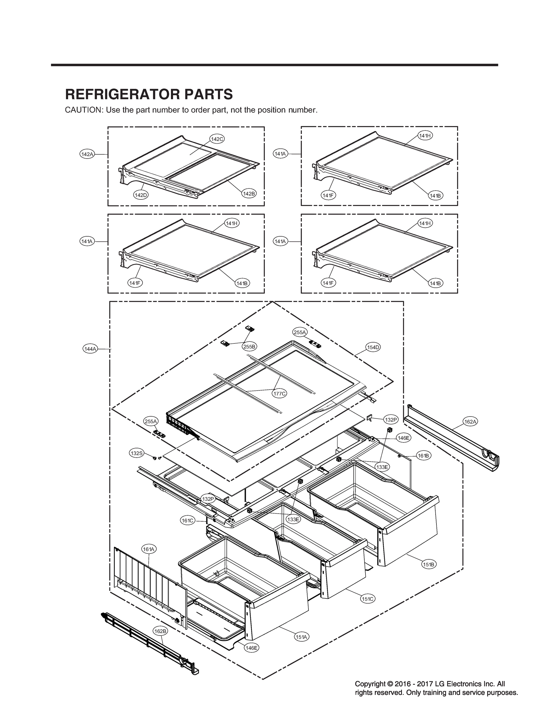 REFRIGERATOR PARTS