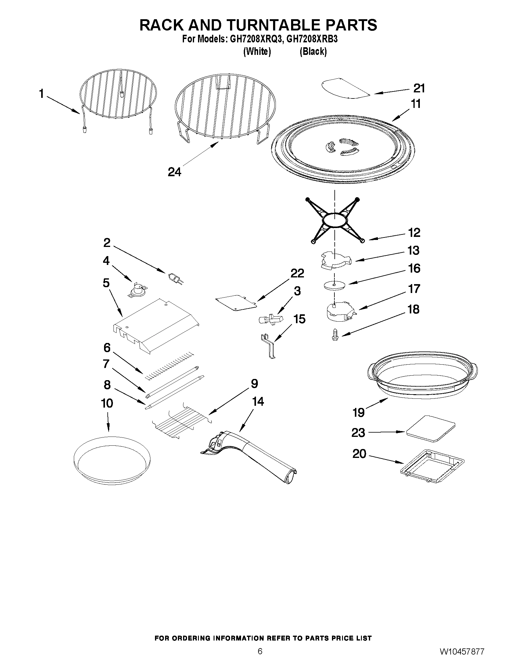 05 - RACK AND TURNTABLE PARTS