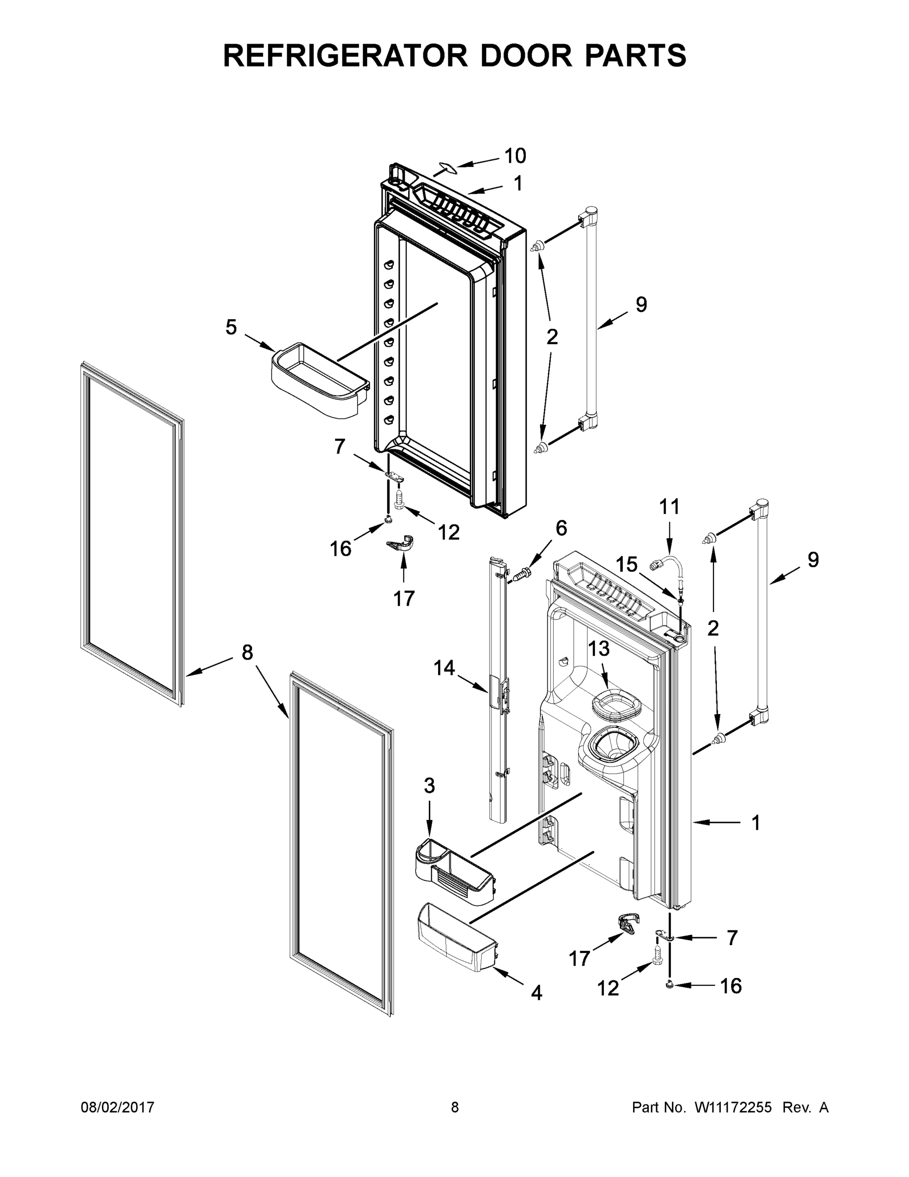 05 - REFRIGERATOR DOOR PARTS