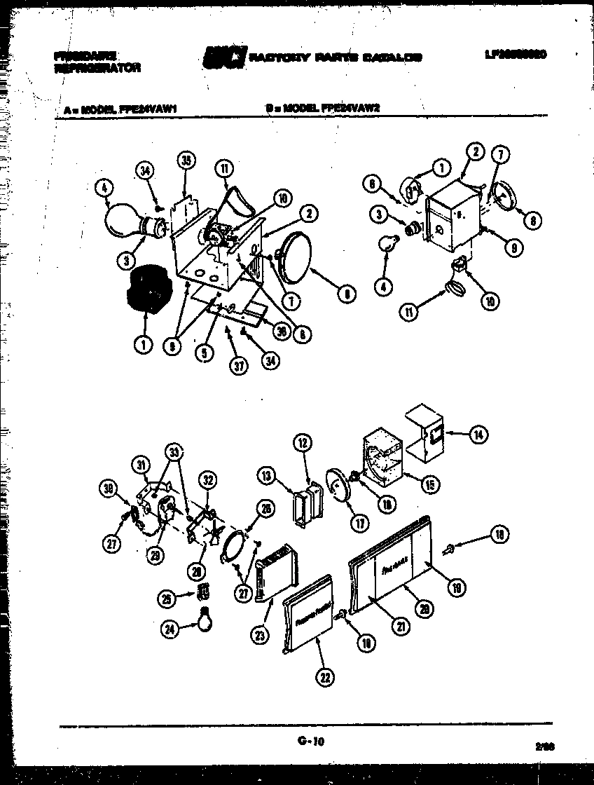 06 - REFRIGERATOR CONTROL ASSEMBLY, DAMP