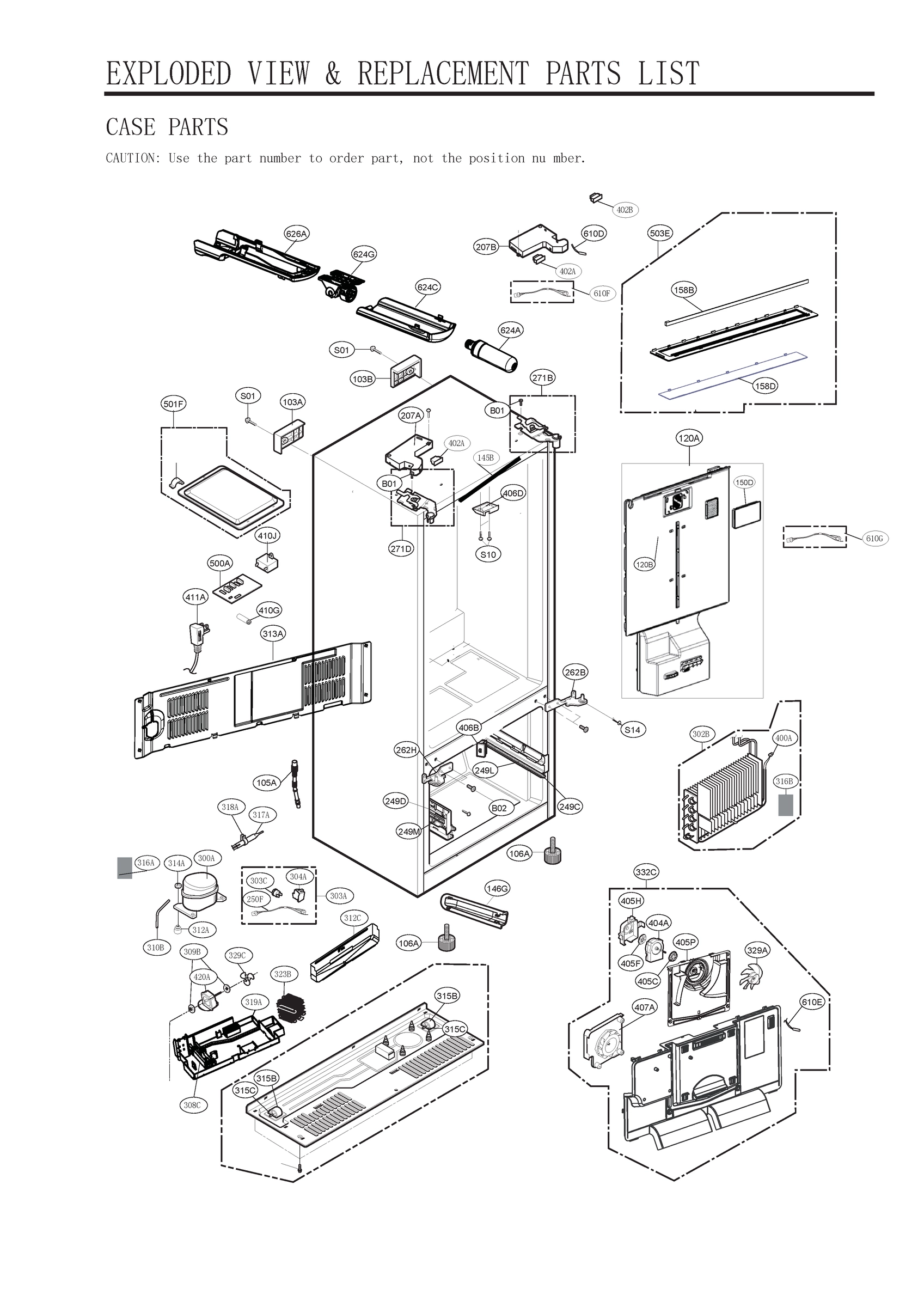CASE PARTS