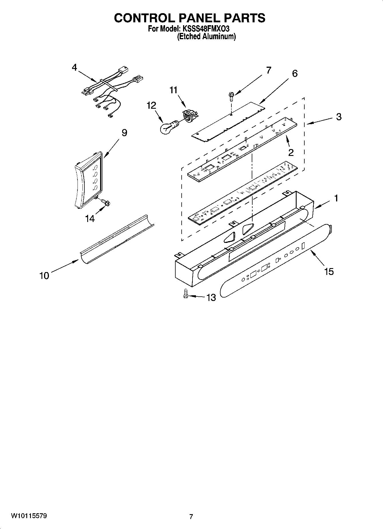 05 - CONTROL PANEL PARTS