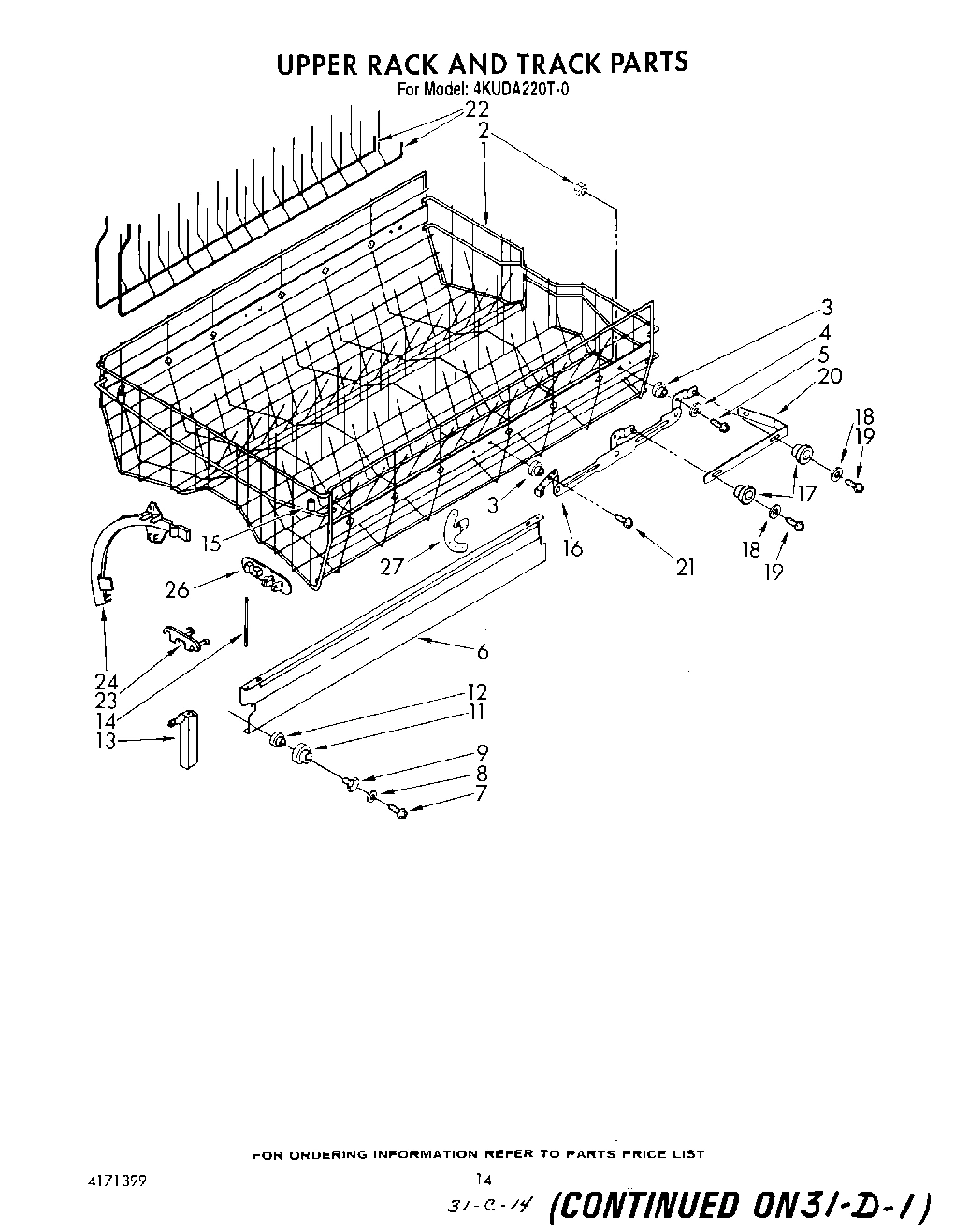 11 - UPPER RACK AND TRACK