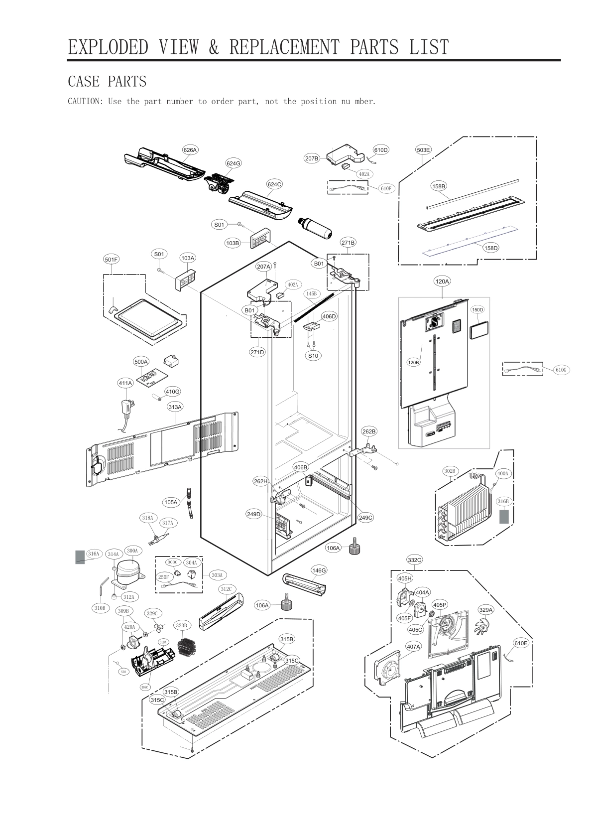 CASE PARTS