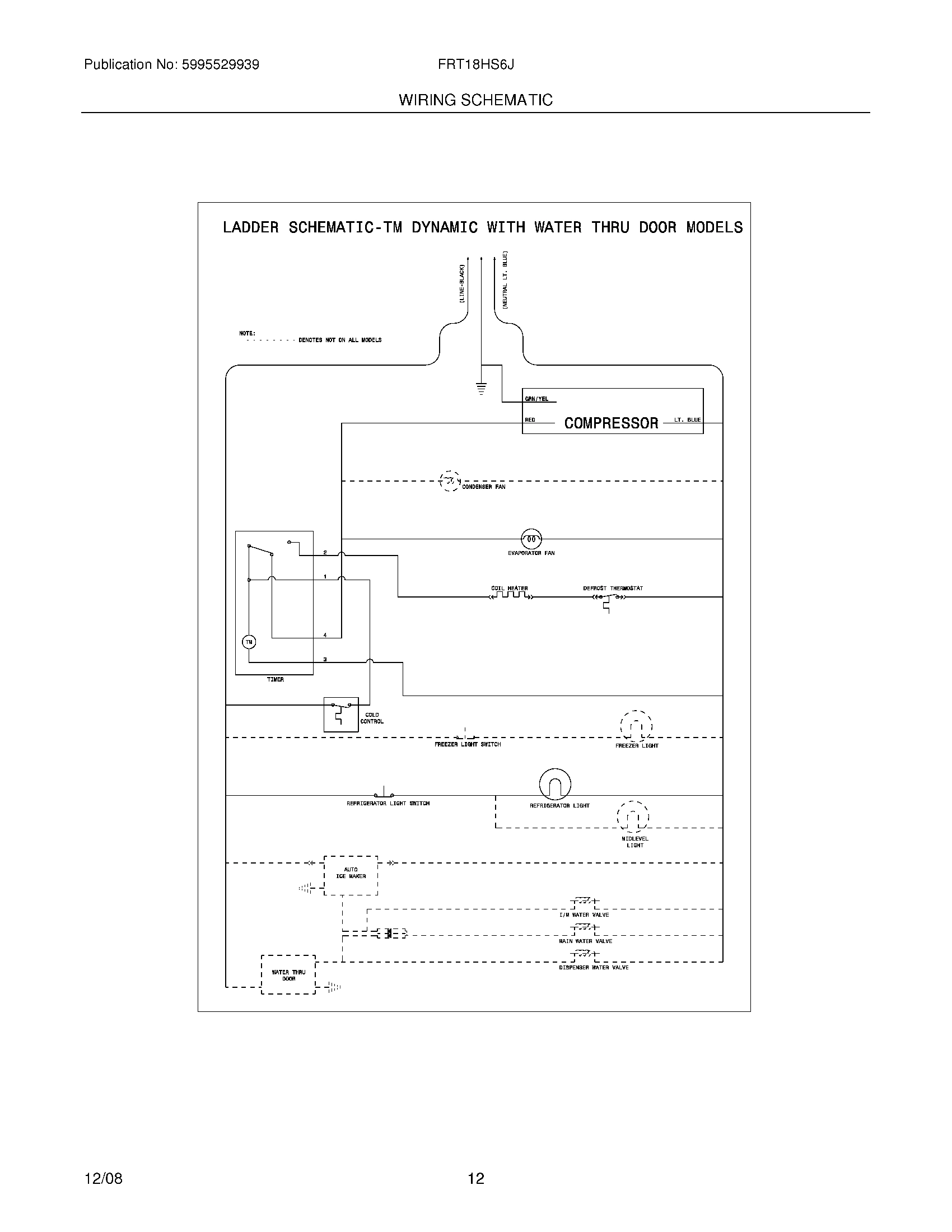 12 - WIRING SCHEMATIC