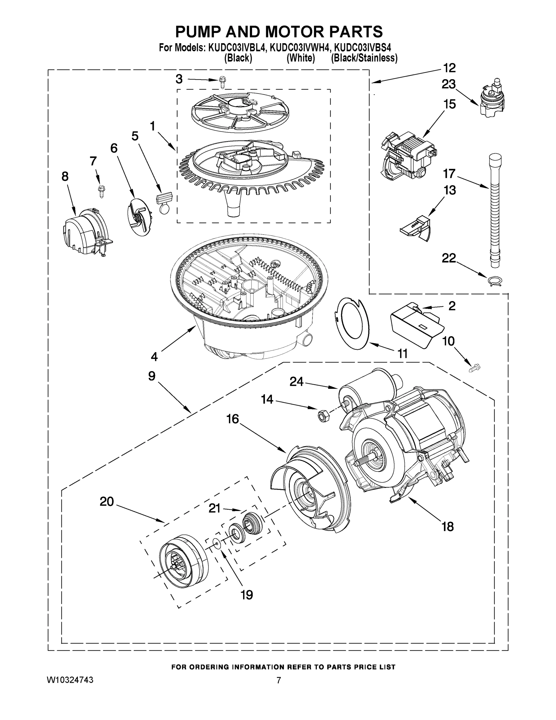 06 - PUMP AND MOTOR PARTS
