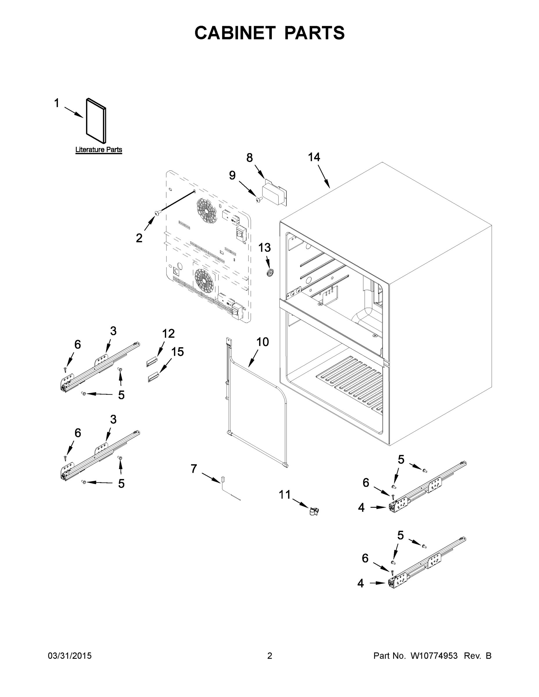 02 - CABINET PARTS