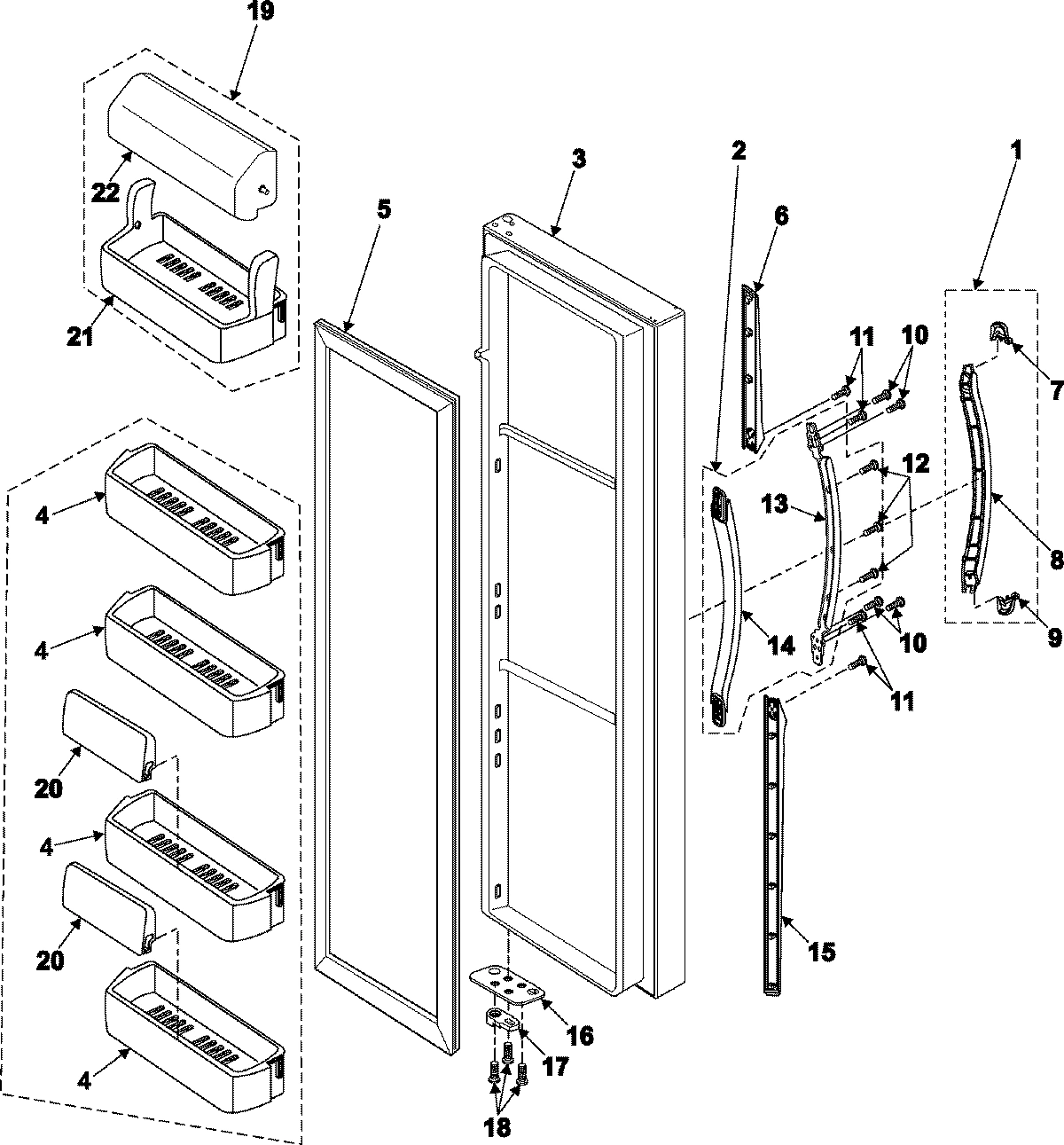 11 - REFRIGERATOR DOOR
