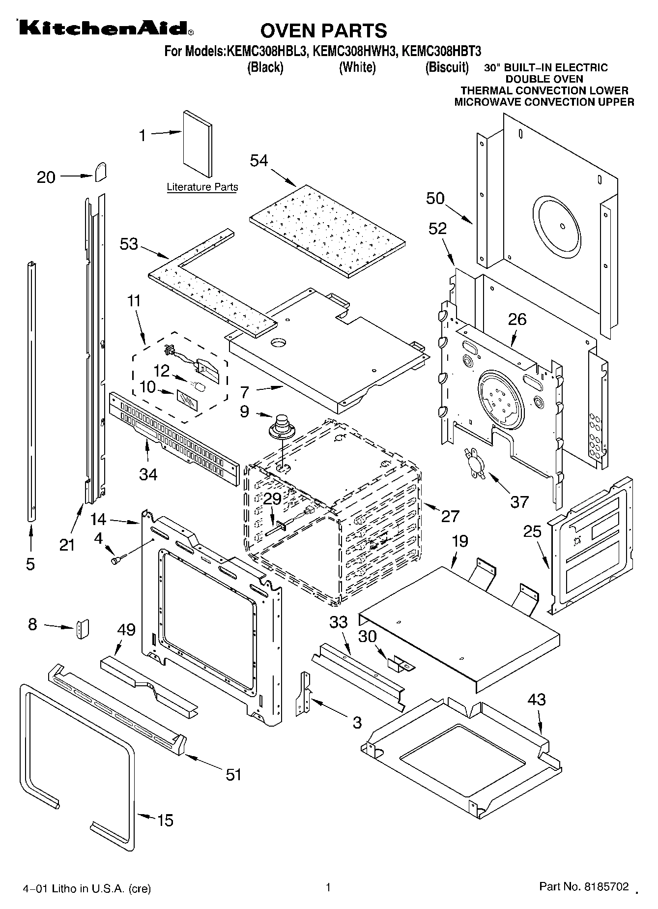 01 - OVEN, LITERATURE