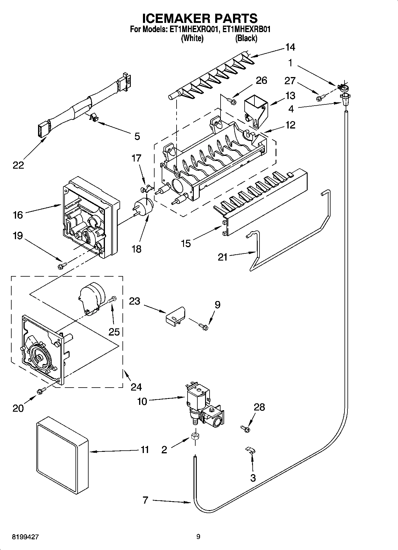 05 - ICEMAKER PARTS