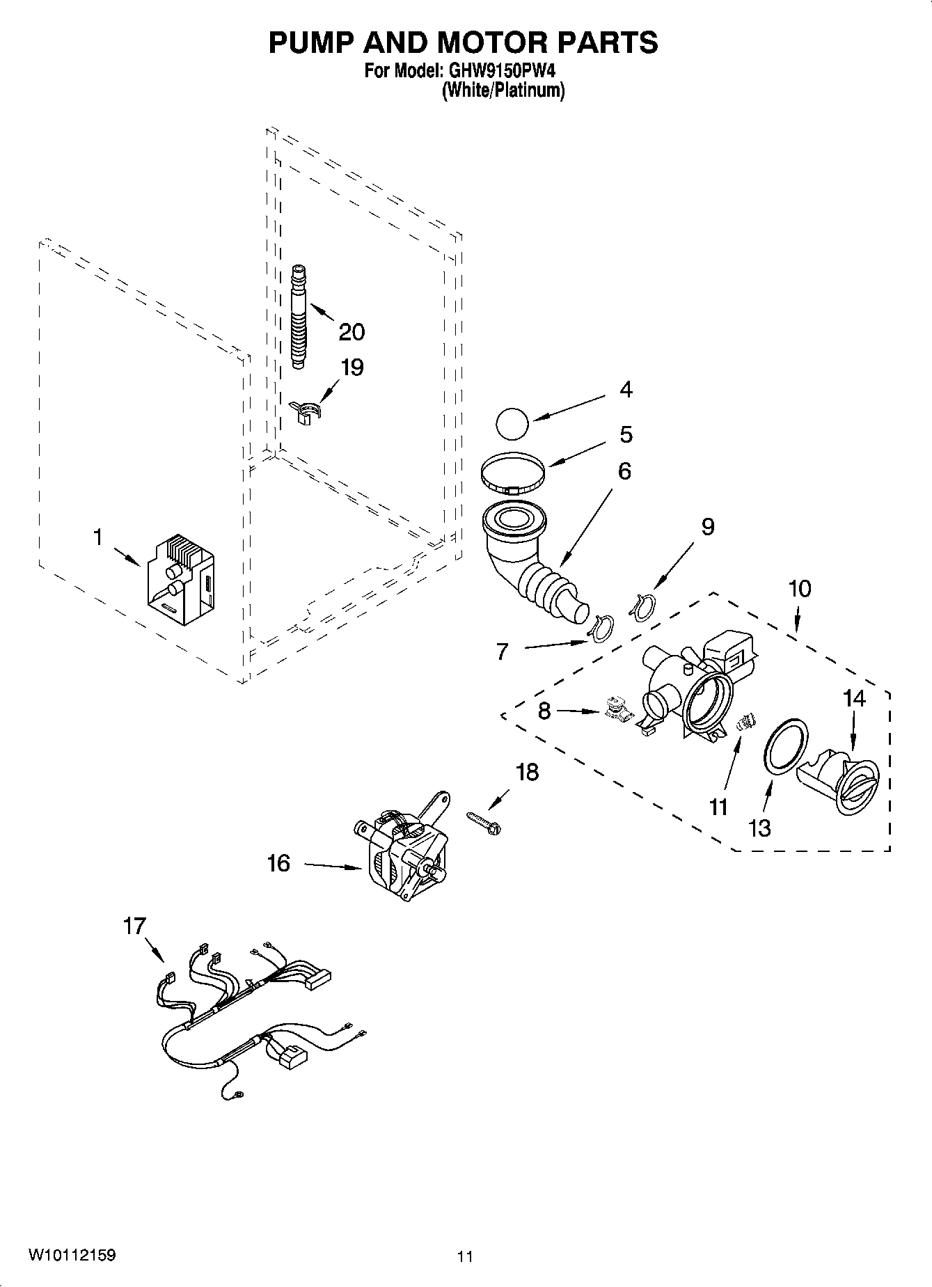 06 - PUMP AND MOTOR PARTS, OPTIONAL PARTS (NOT INCLUDED)