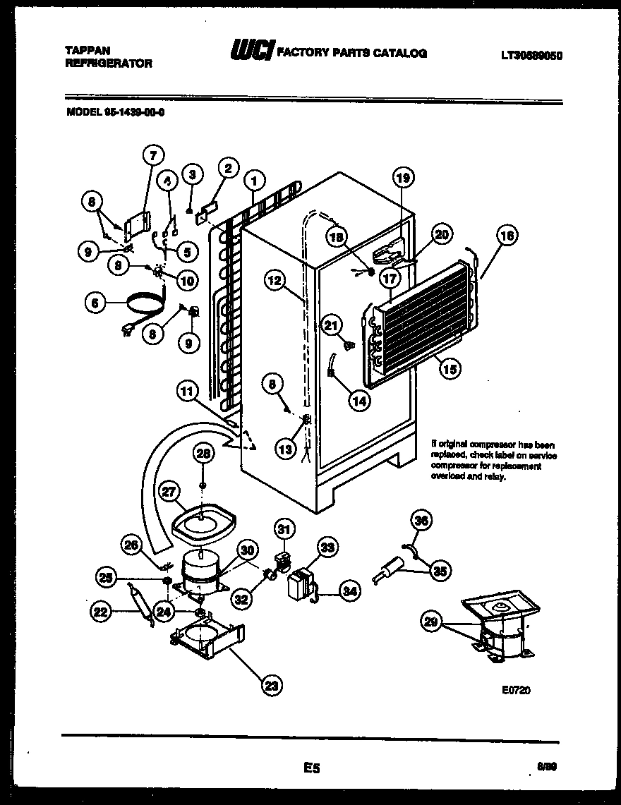 05 - SYSTEM AND AUTOMATIC DEFROST PARTS