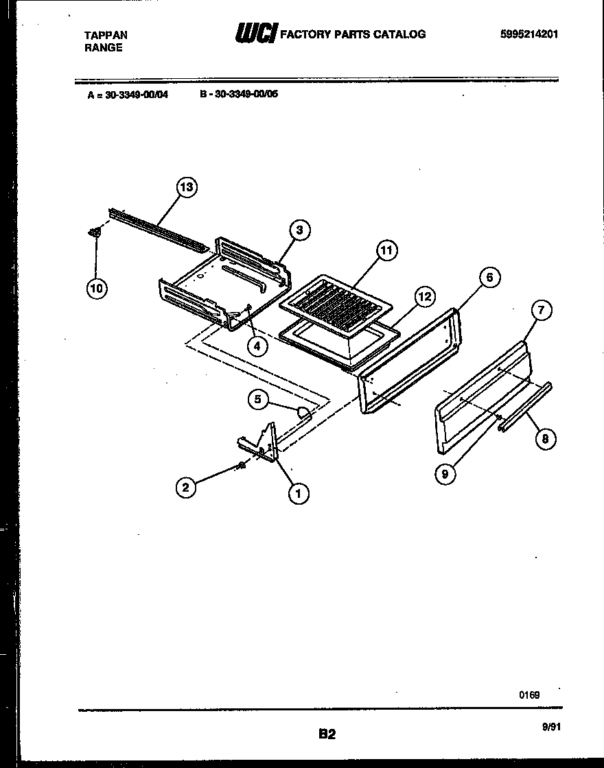 06 - BROILER DRAWER PARTS