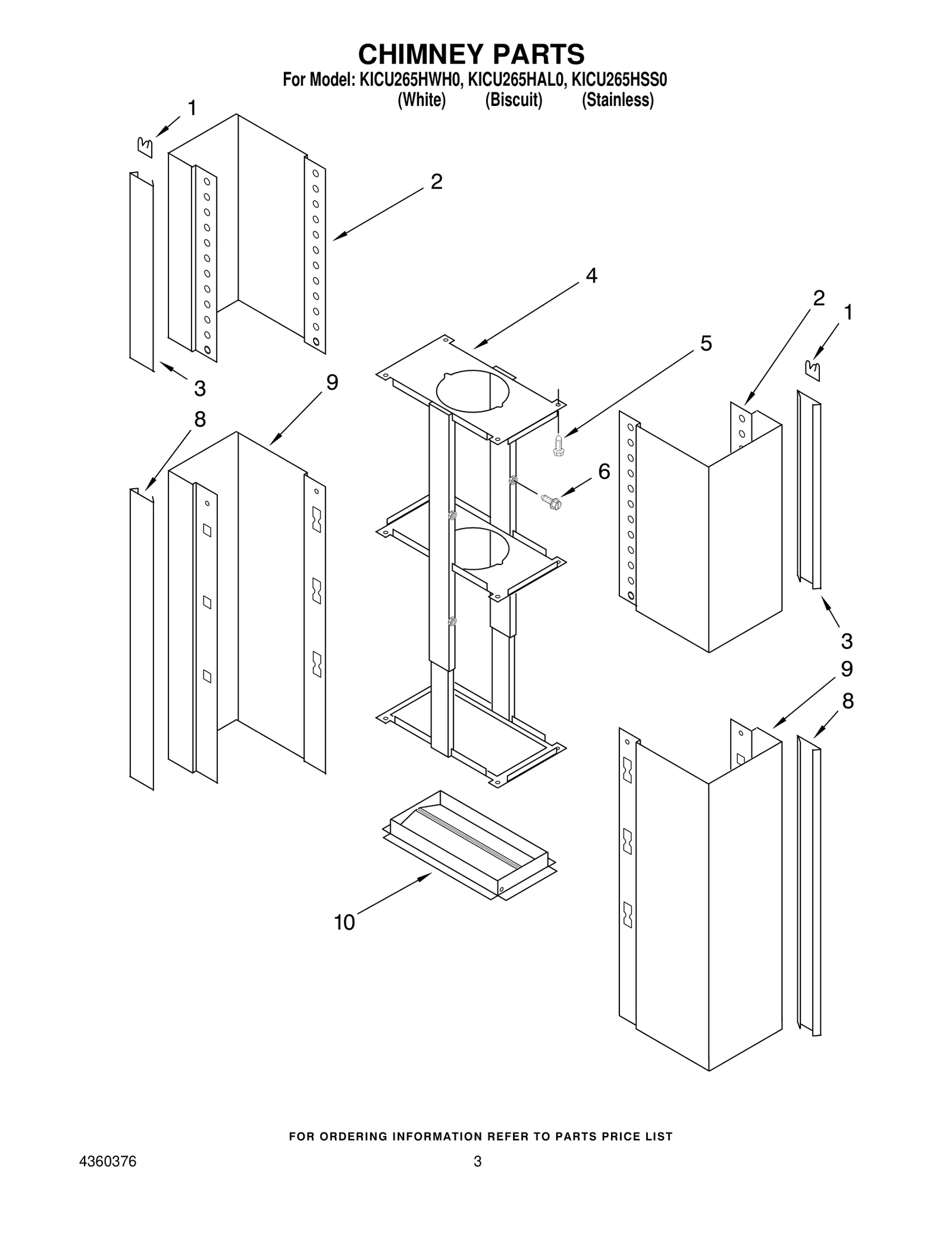 CHIMNEY PARTS