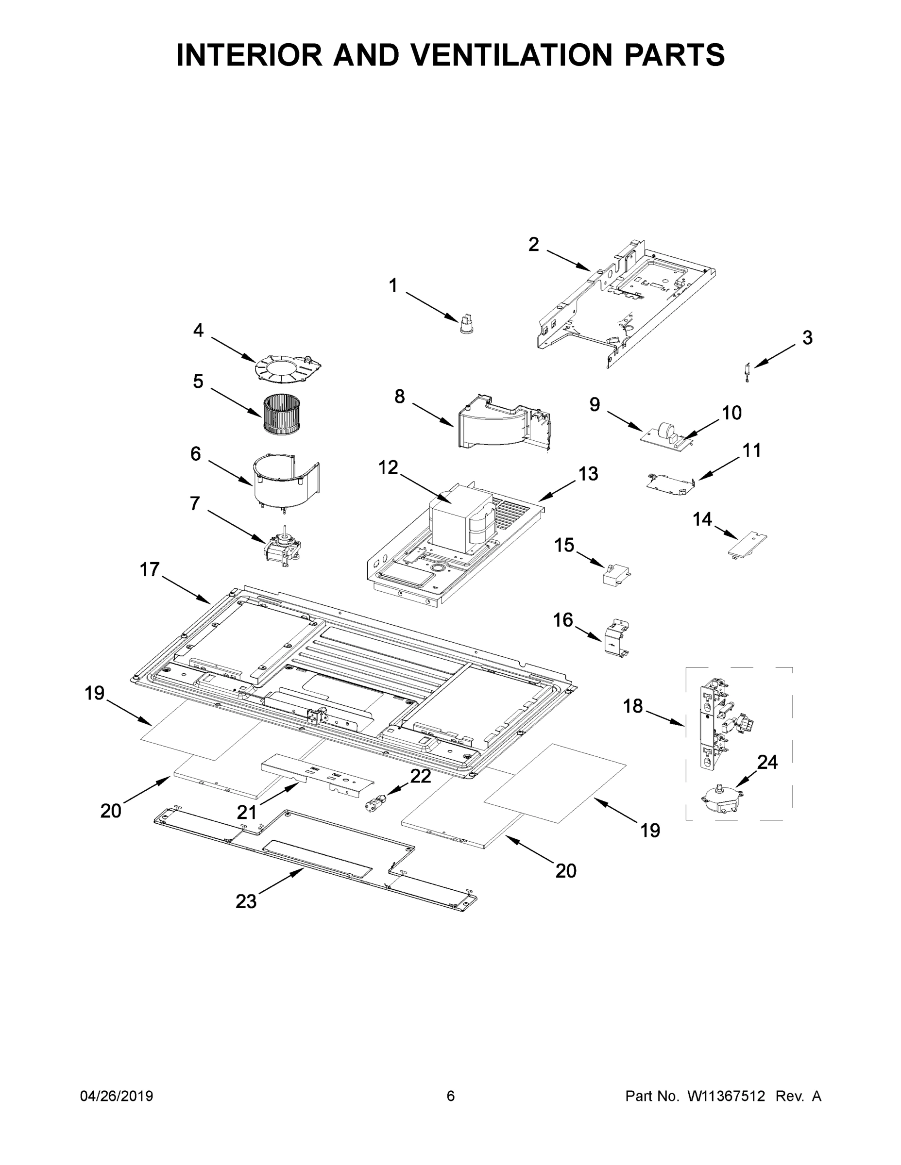 04 - INTERIOR AND VENTILATION PARTS