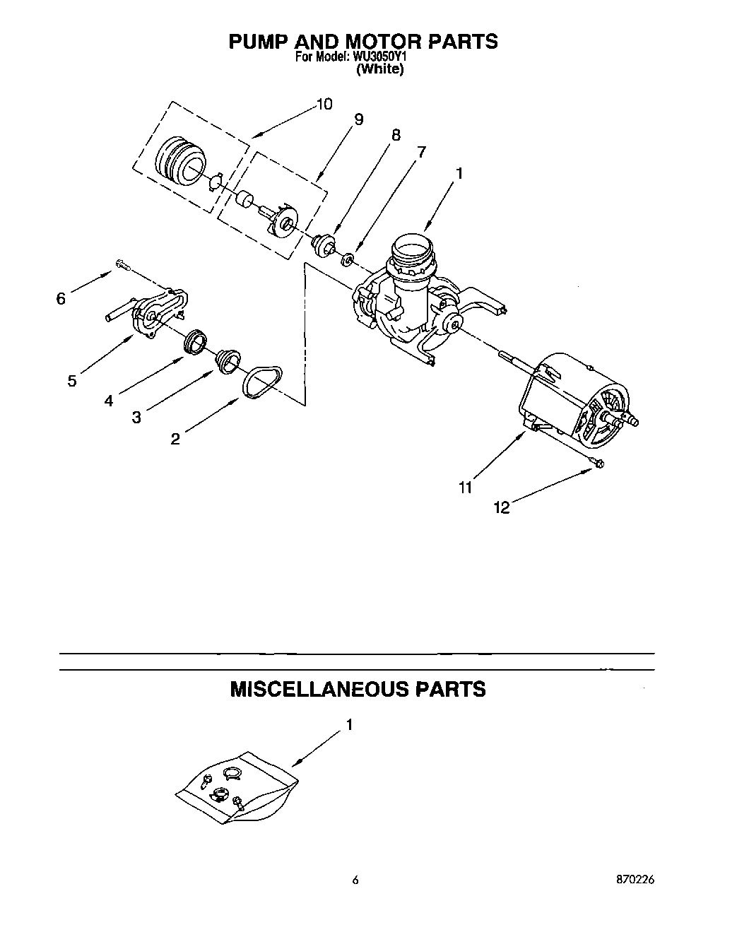 05 - PUMP AND MOTOR, MISCELLANEOUS