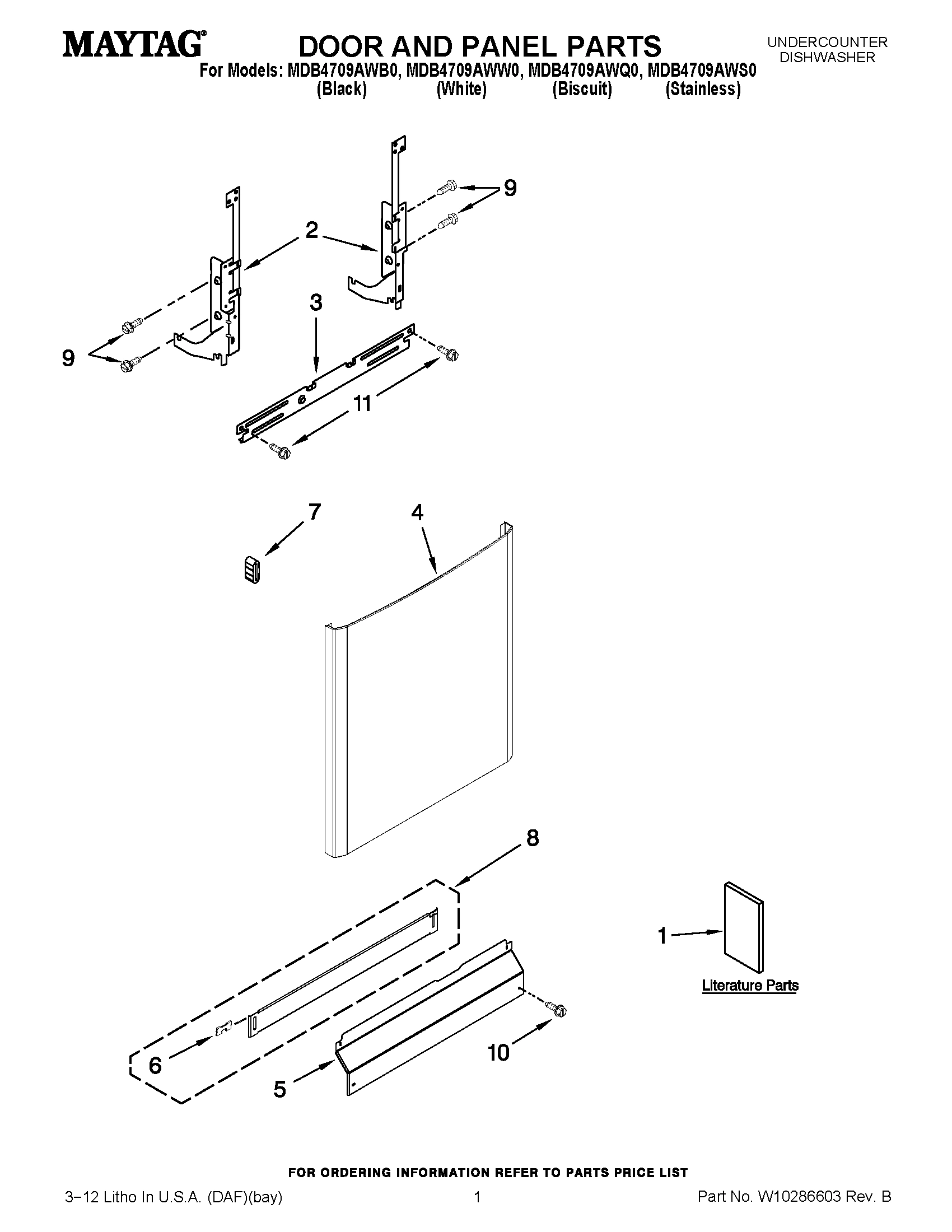01 - DOOR AND PANEL PARTS