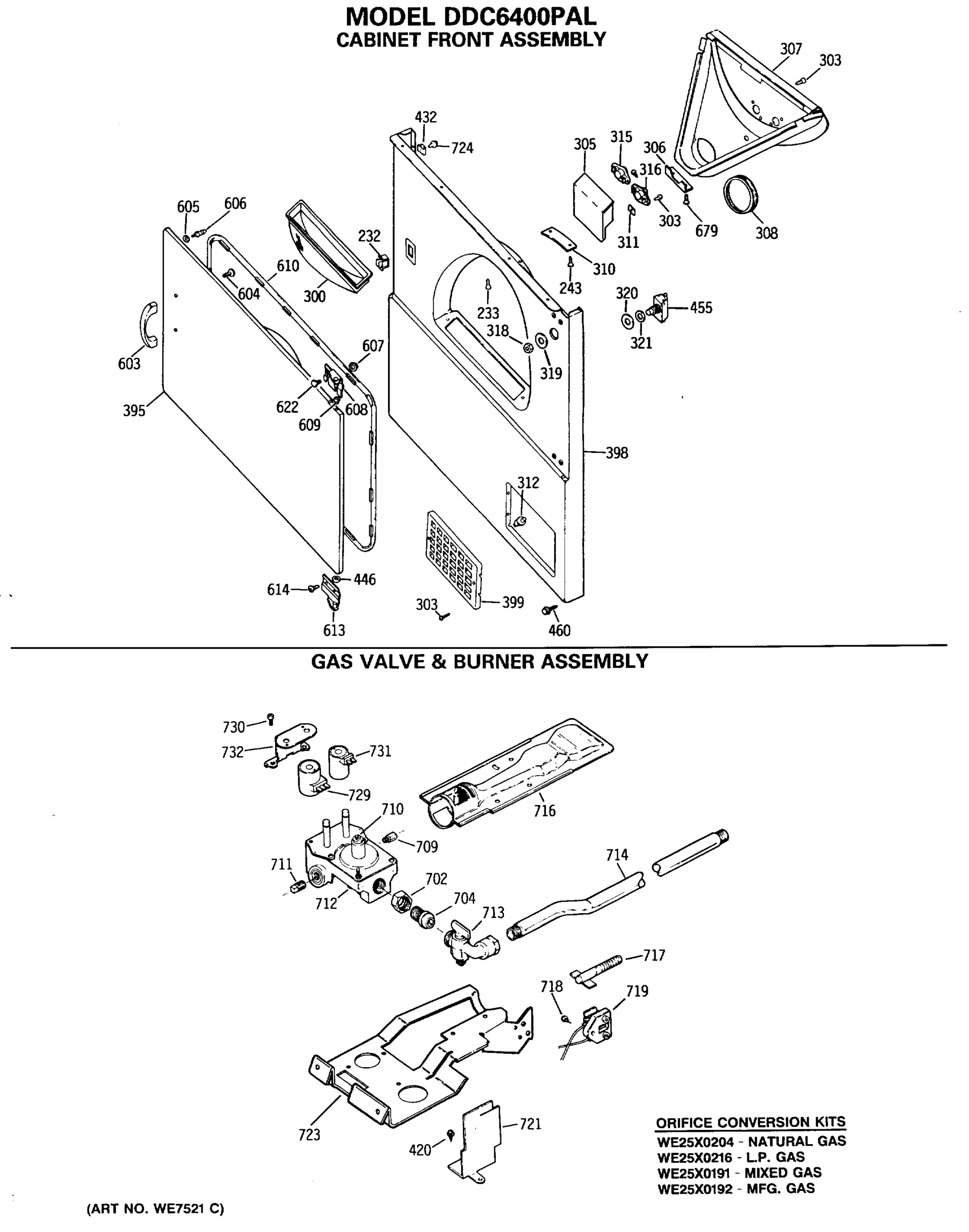 CABINET FRONT ASSEMBLY