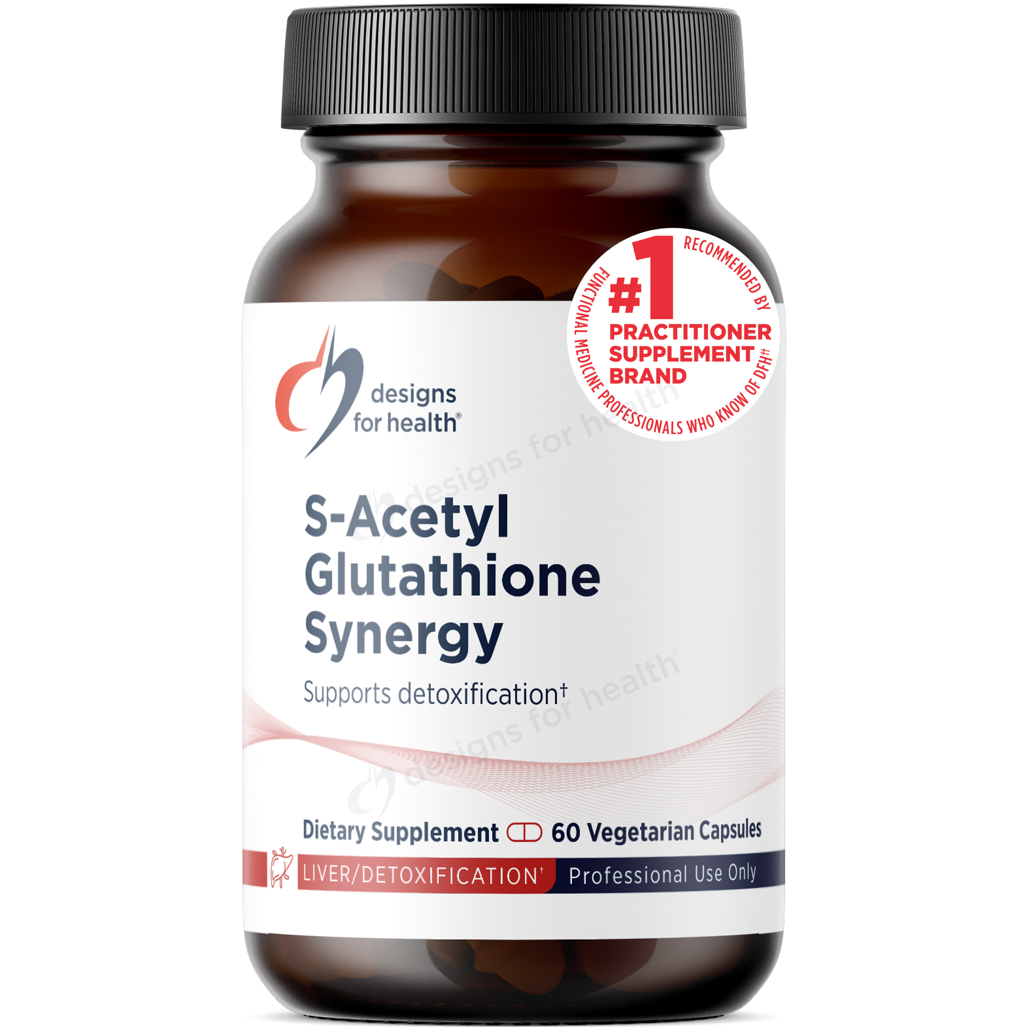 S Acetyl Glutathione Synergy Designs for Health supplement