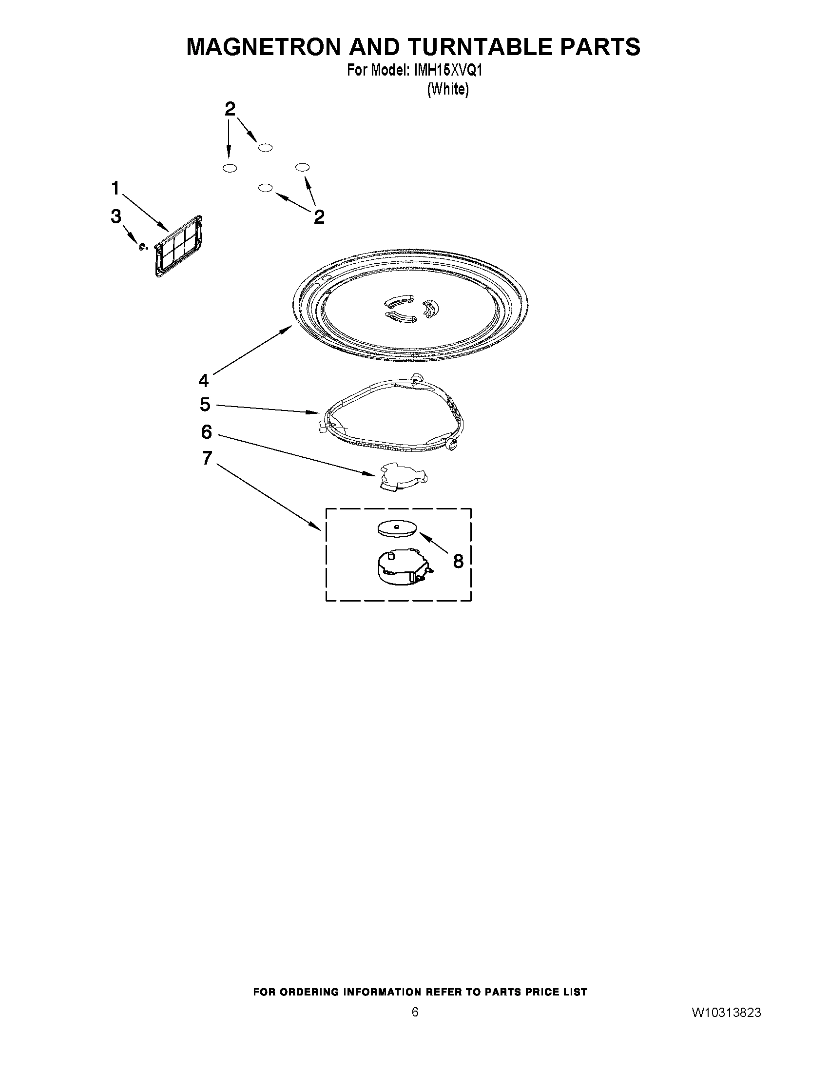 05 - MAGNETRON AND TURNTABLE PARTS