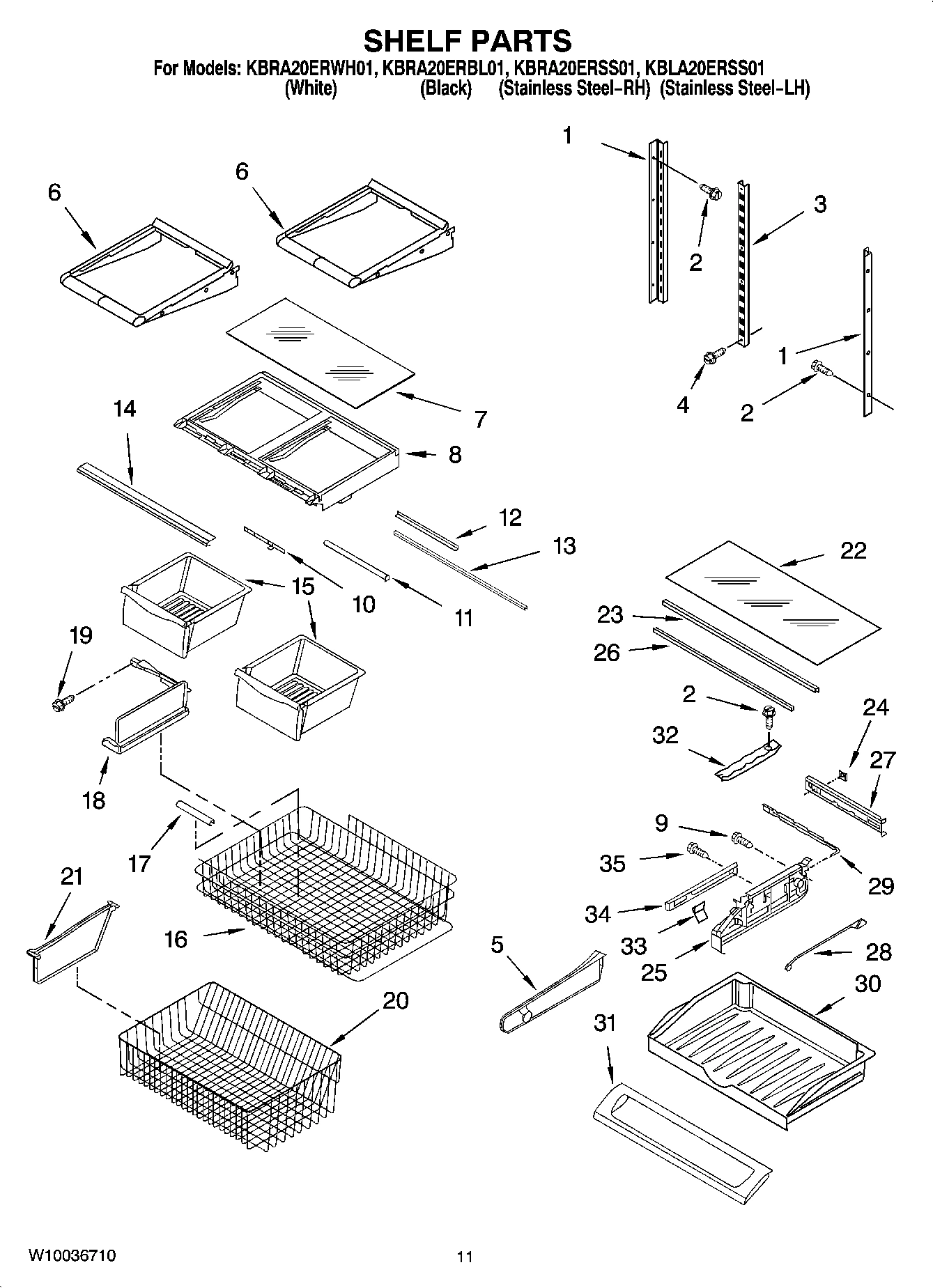 07 - SHELF PARTS