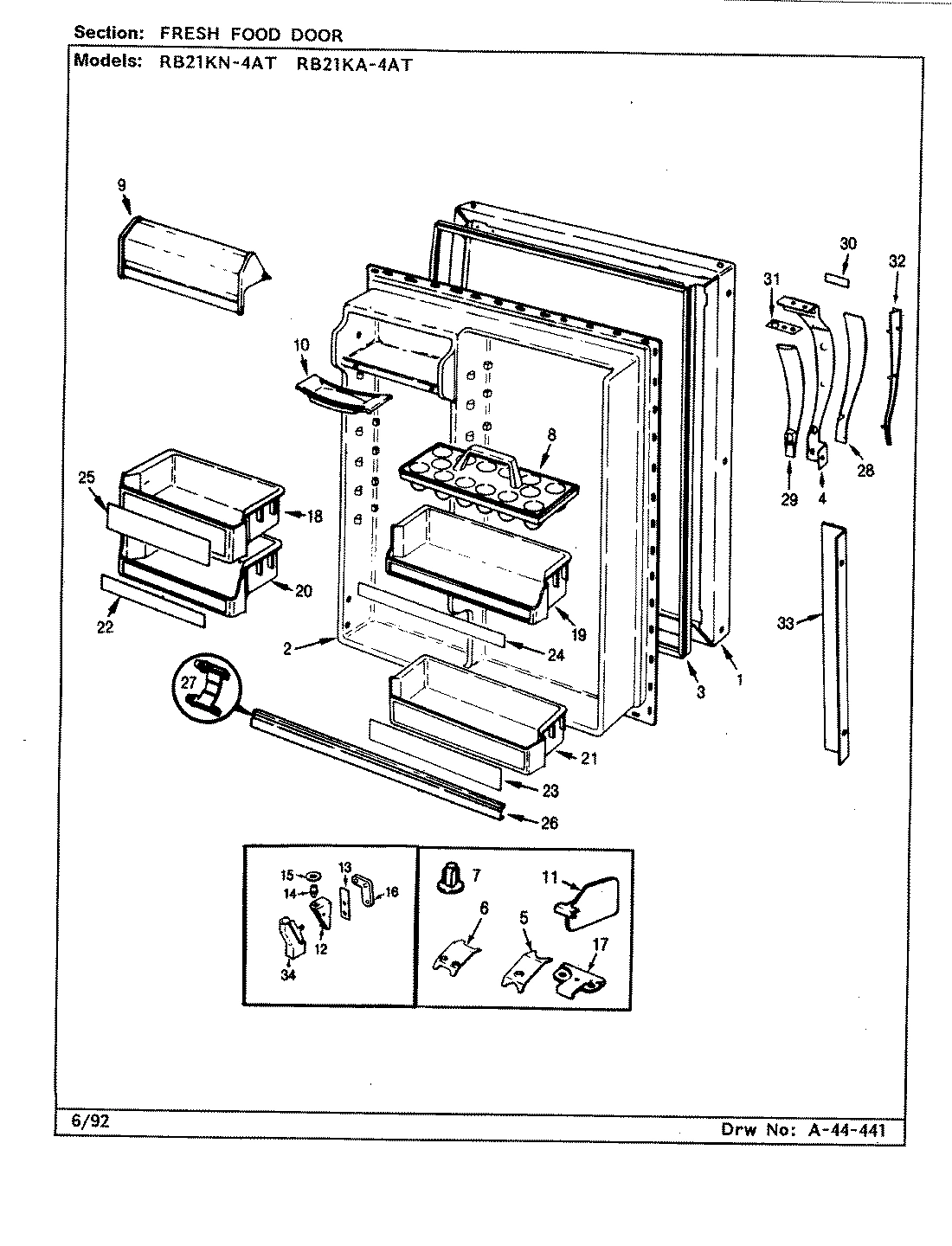 05 - FRESH FOOD DOOR