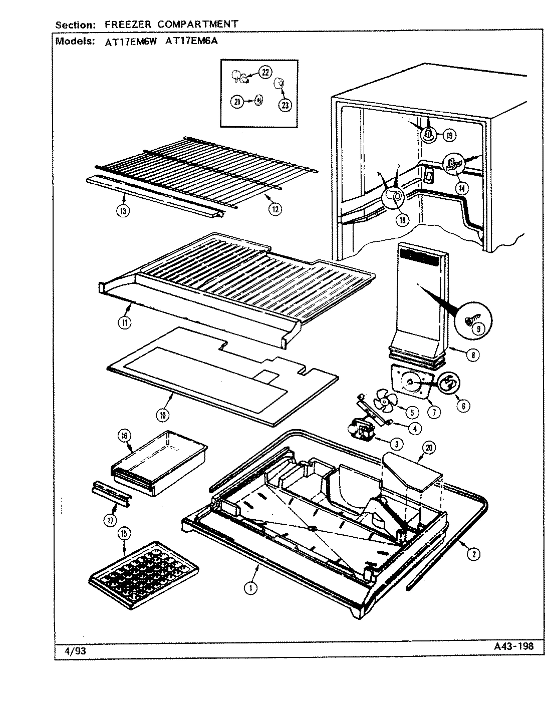 01 - FREEZER COMPARTMENT