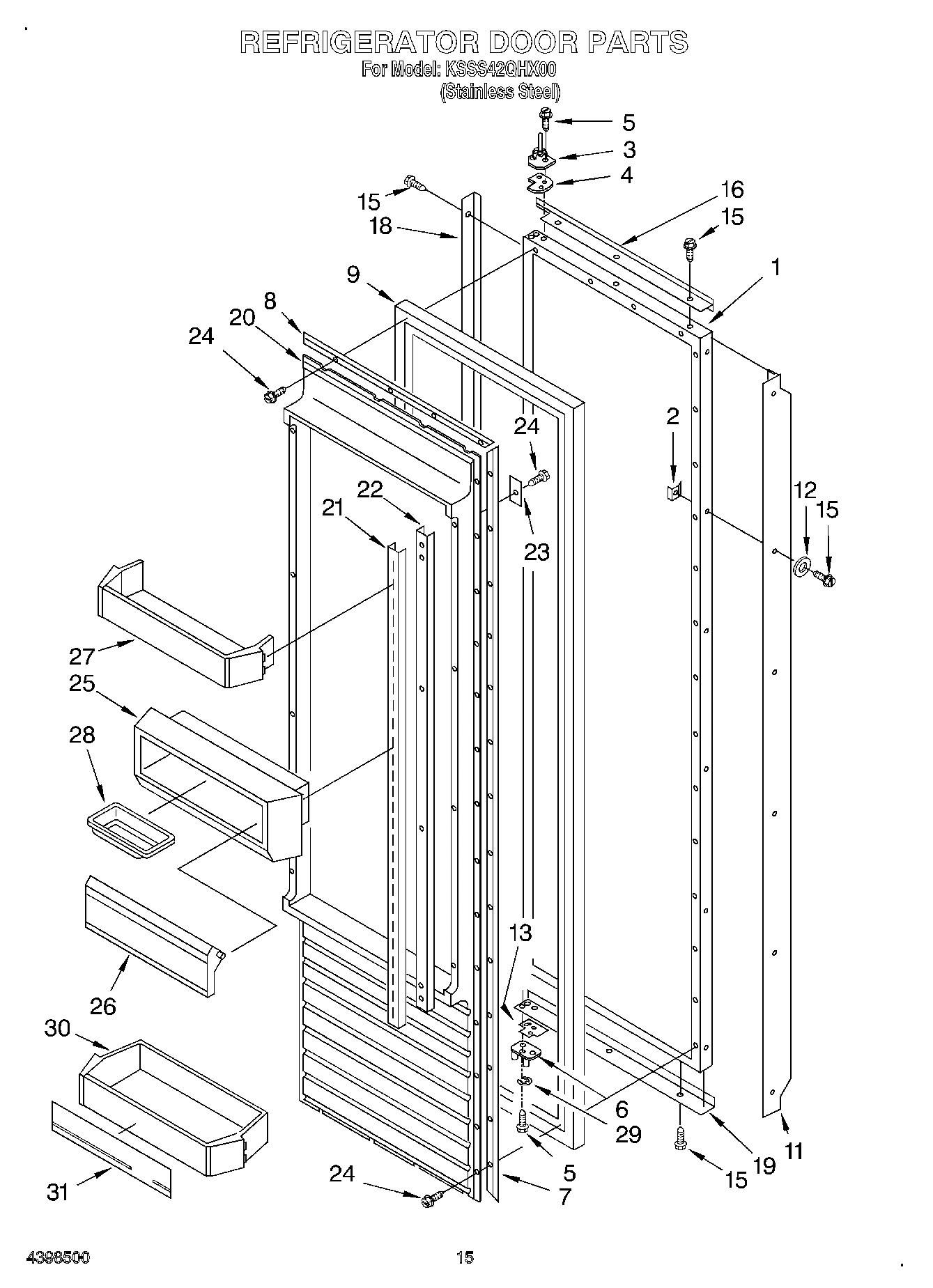 11 - REFRIGERATOR DOOR