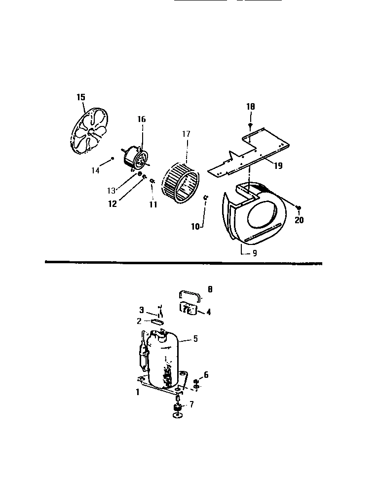 04 - AIR HANDLING PARTS, COMPRESSOR