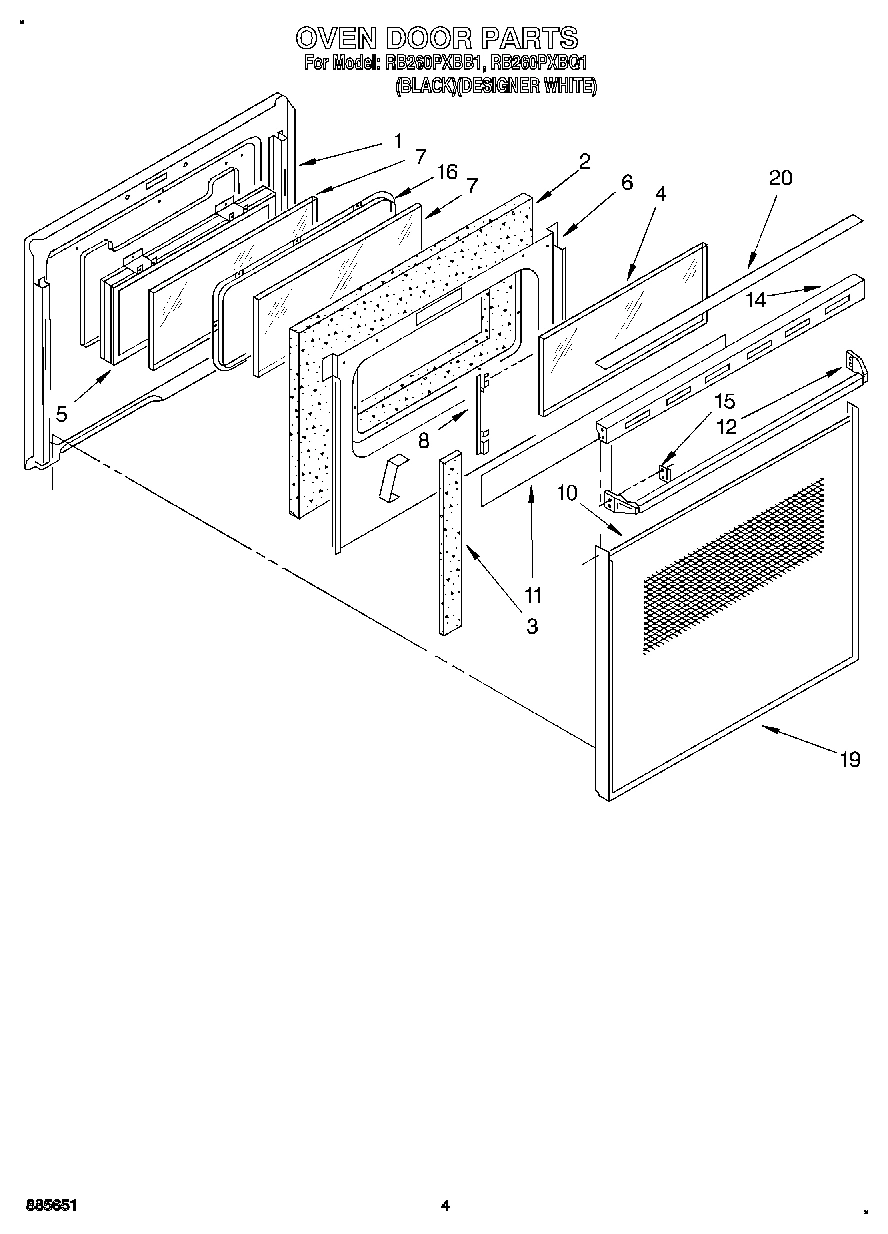 03 - OVEN DOOR