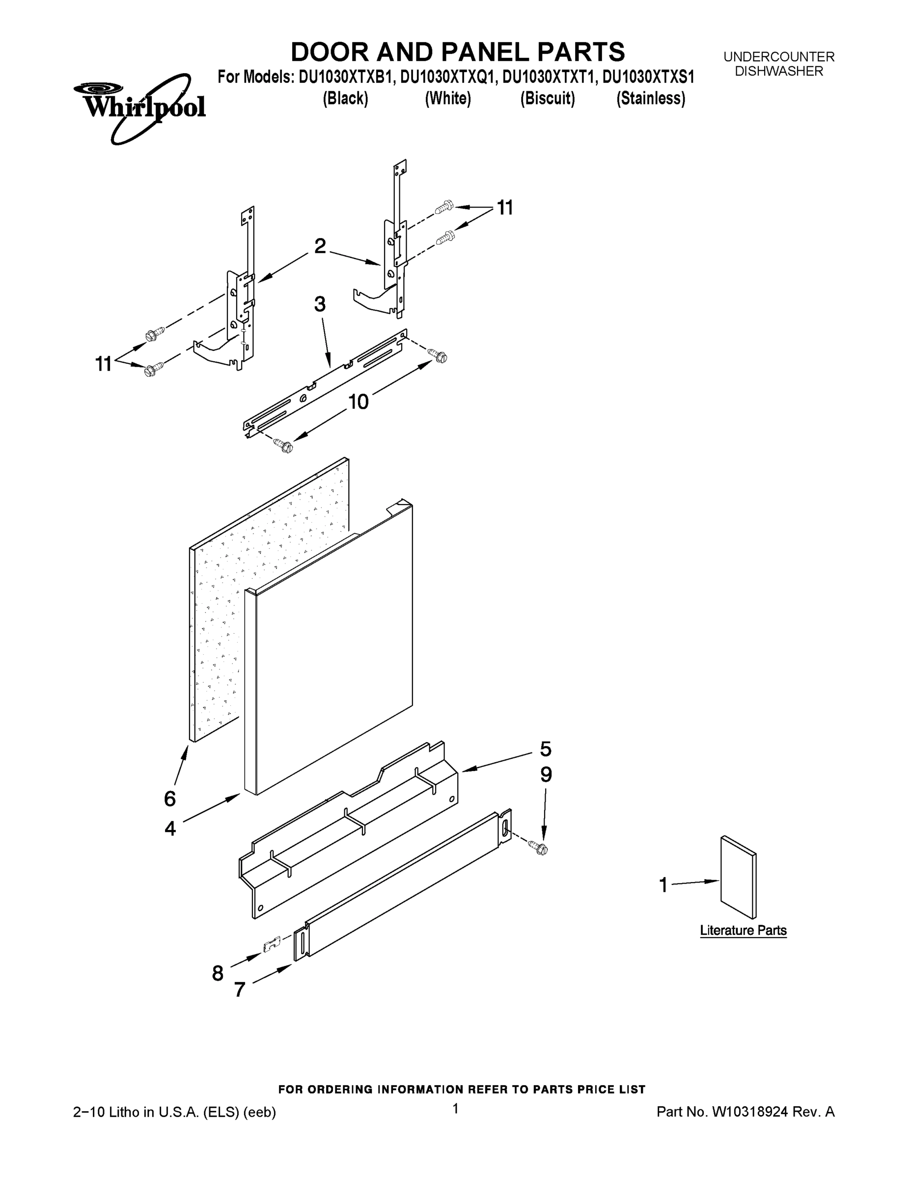 01 - DOOR AND PANEL PARTS