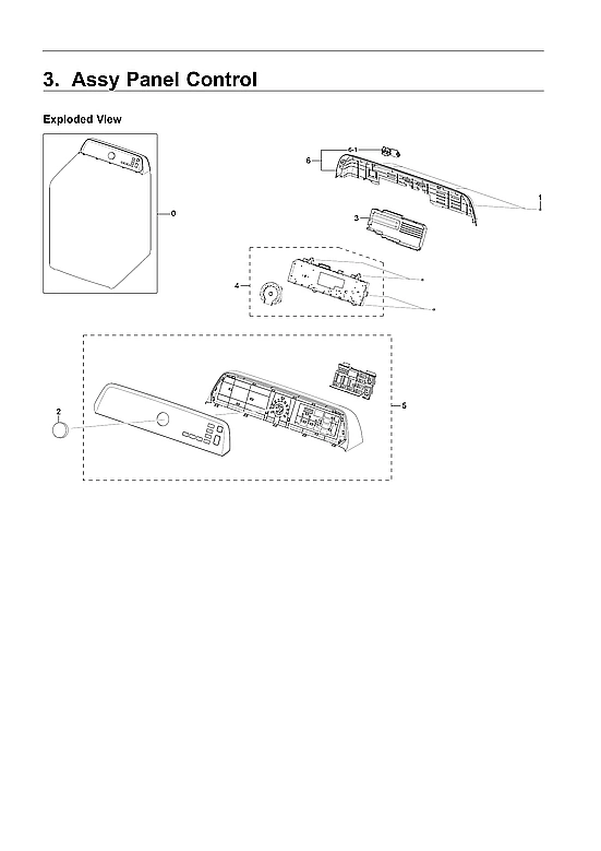 Control Panel Assembly