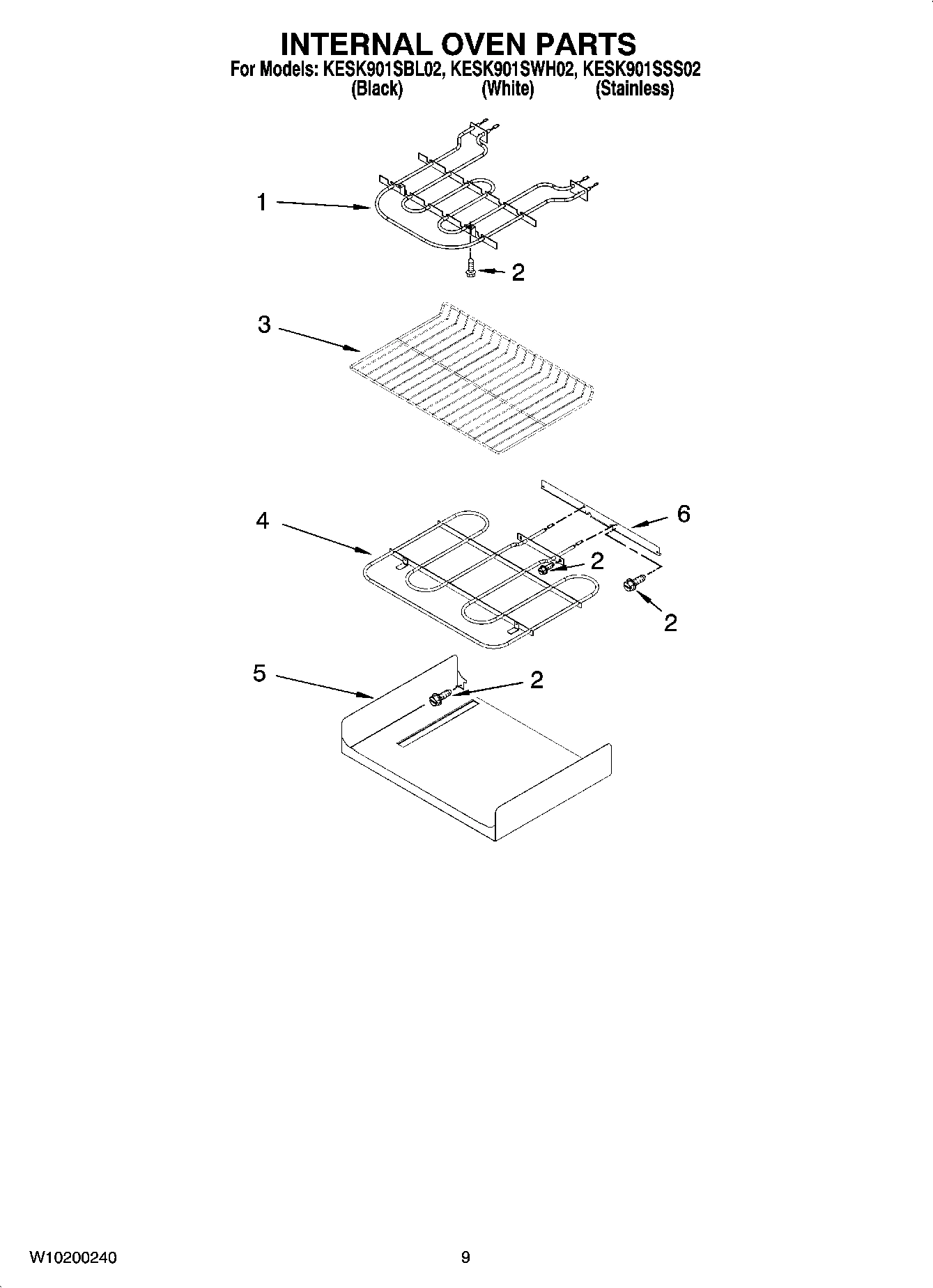 06 - INTERNAL OVEN PARTS