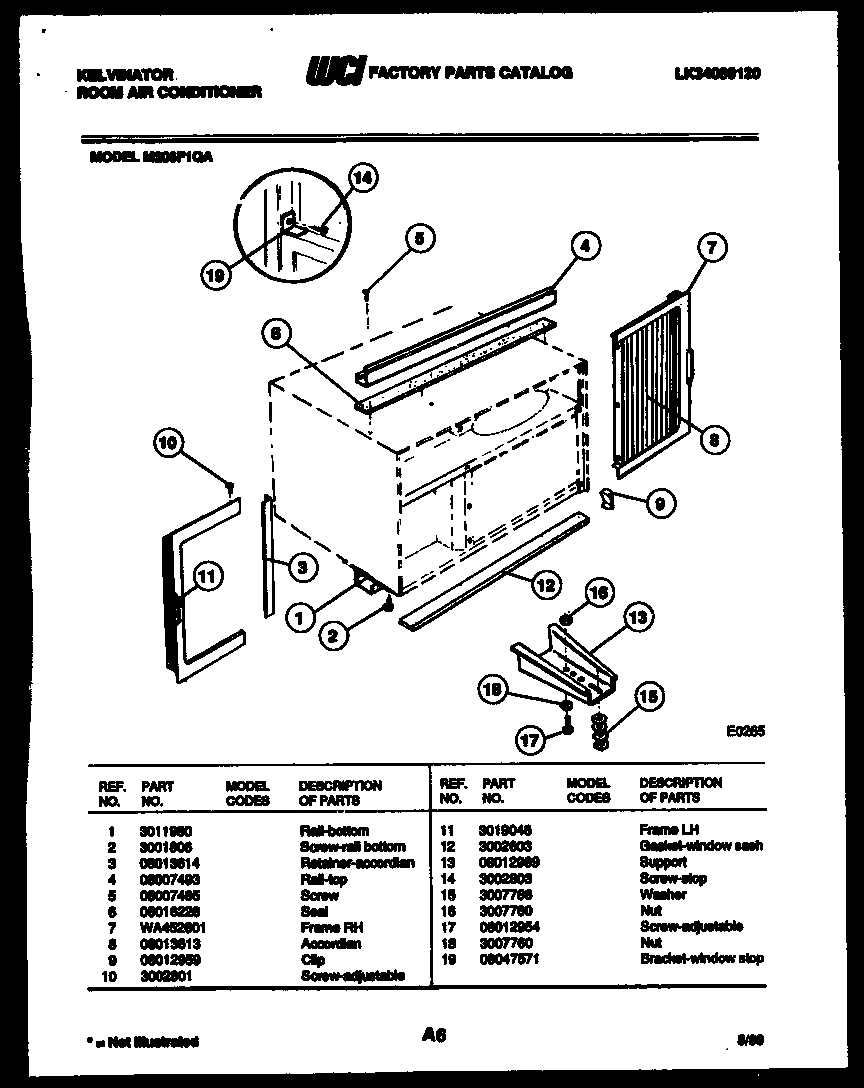 06 - CABINET AND INSTALLATION PARTS