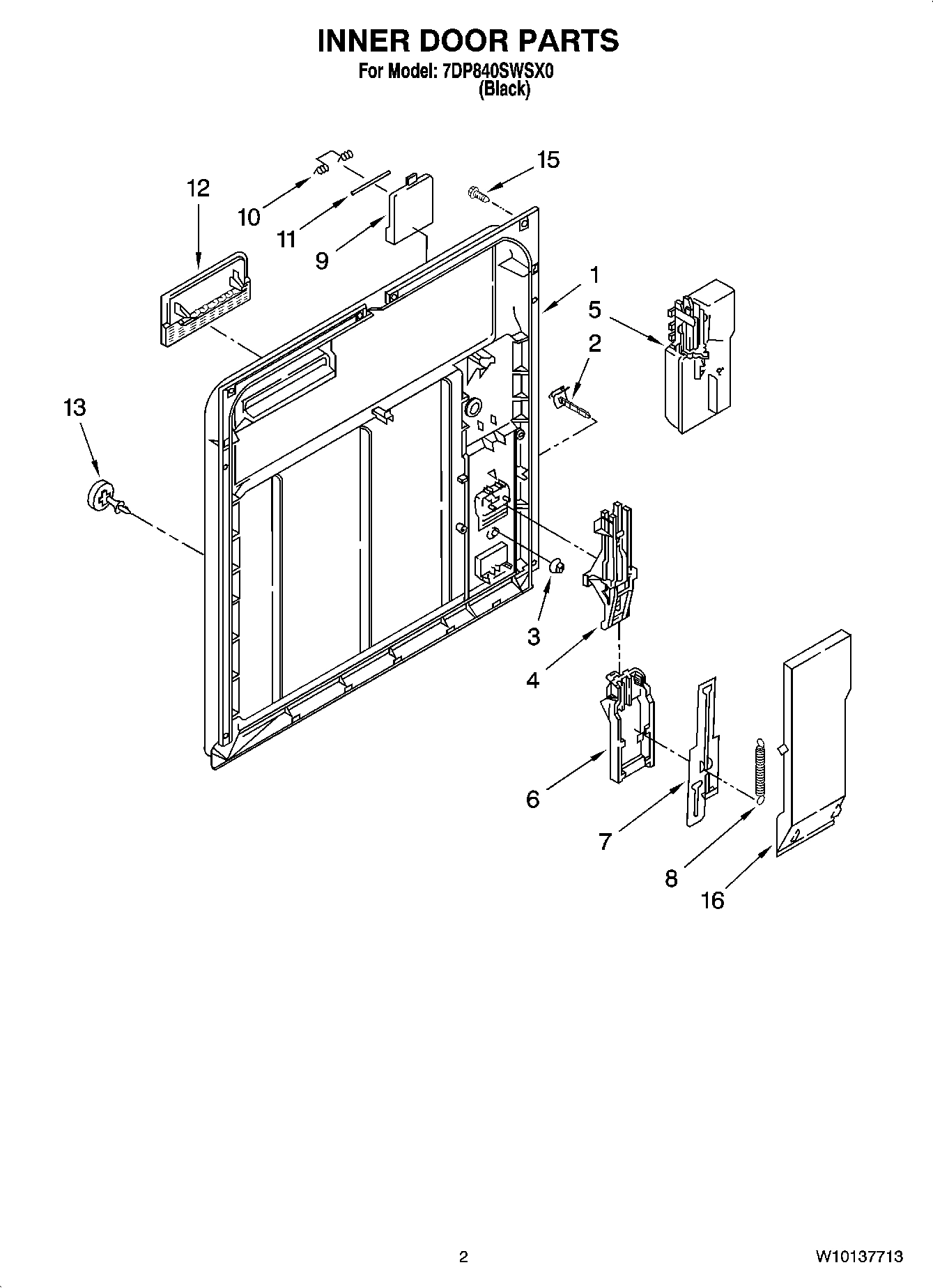 02 - INNER DOOR PARTS